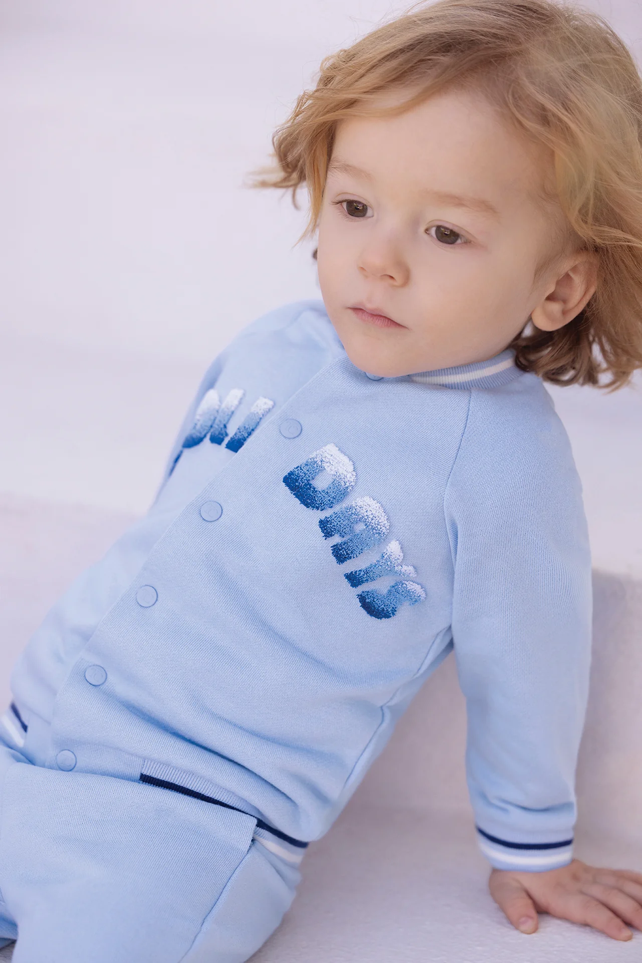 Ensemble jogging - Bleu nuage coton Holidays