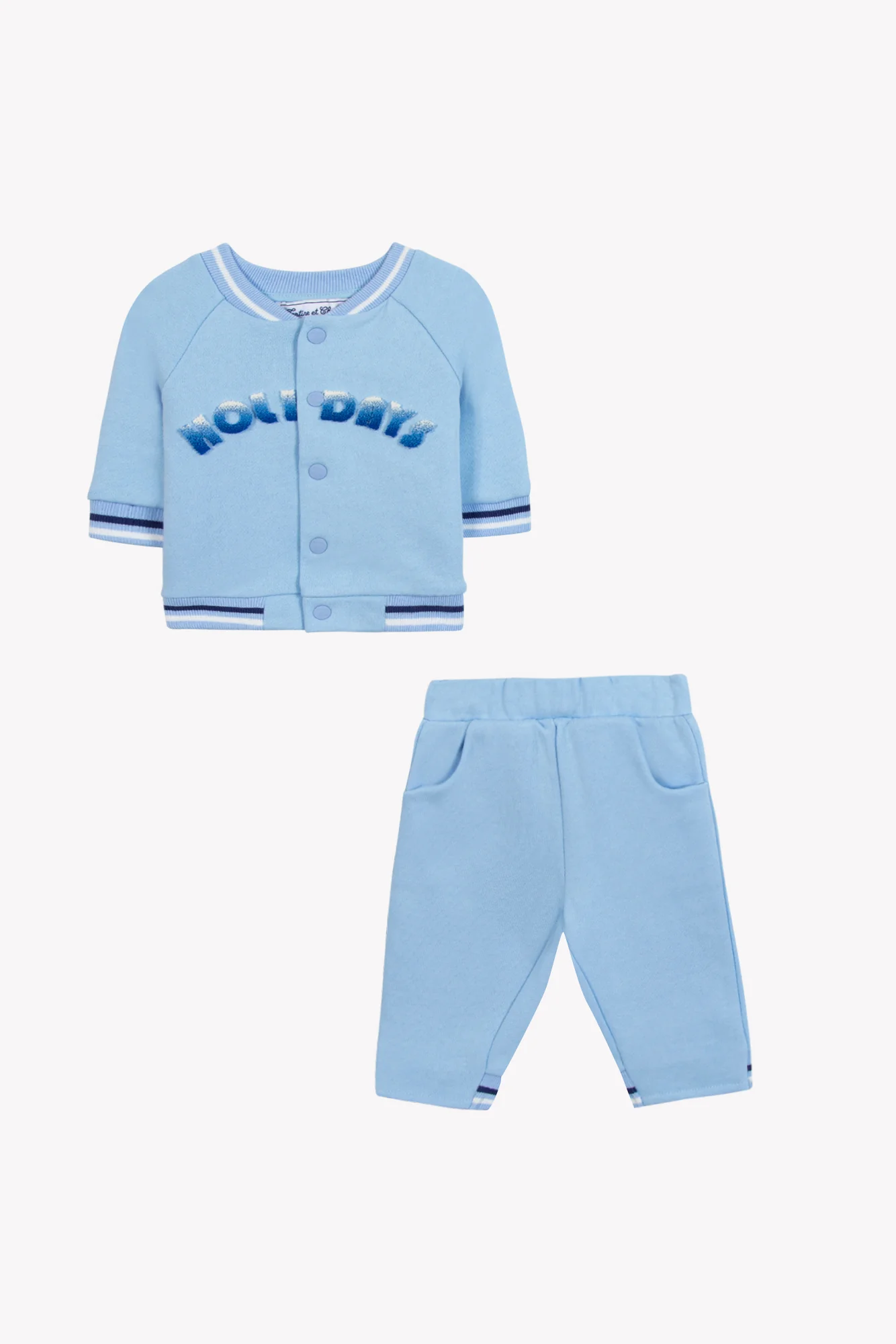 Ensemble jogging - Bleu nuage coton Holidays - Image 6