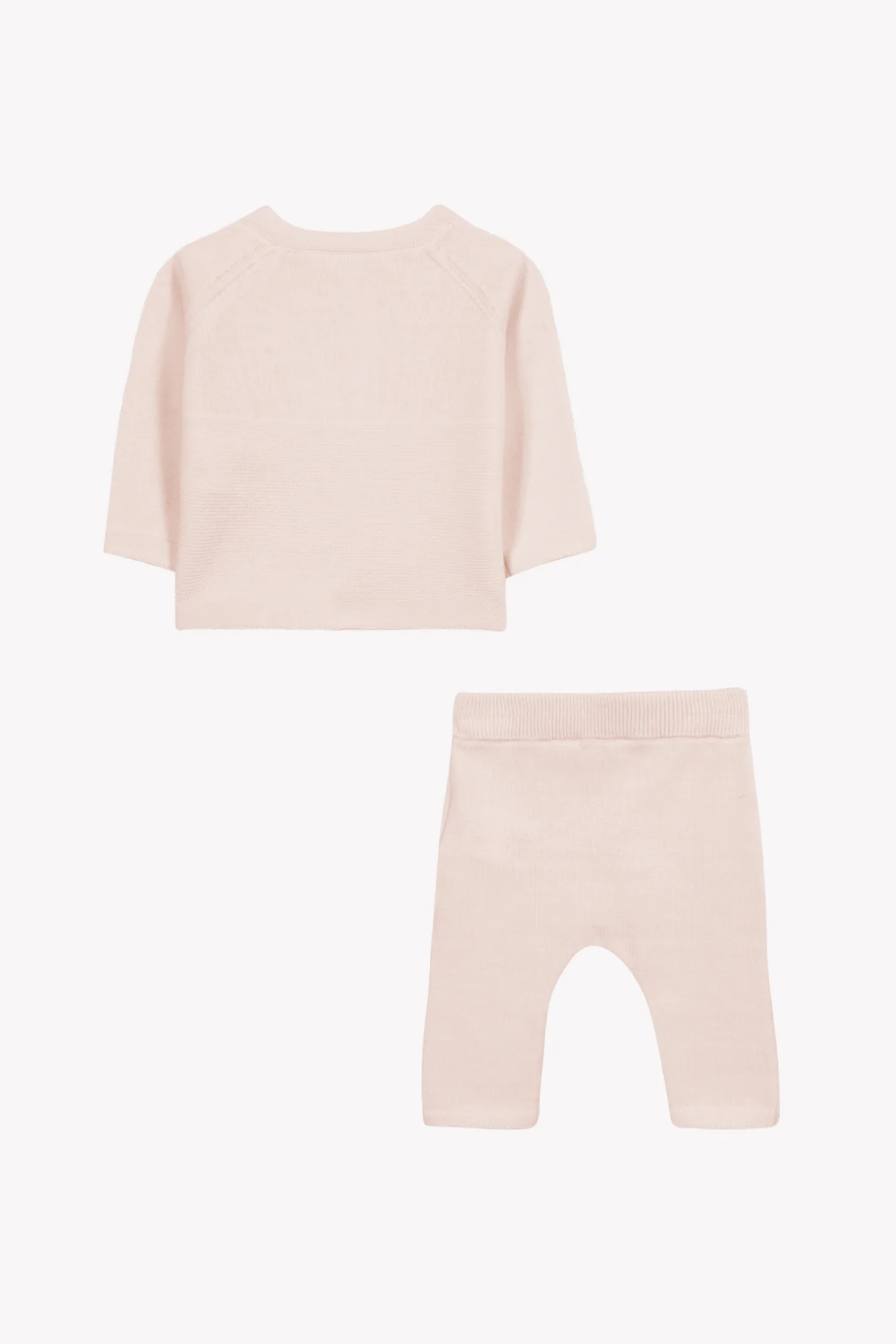 Ensemble long - Rose coton broderie lapin - Image 9