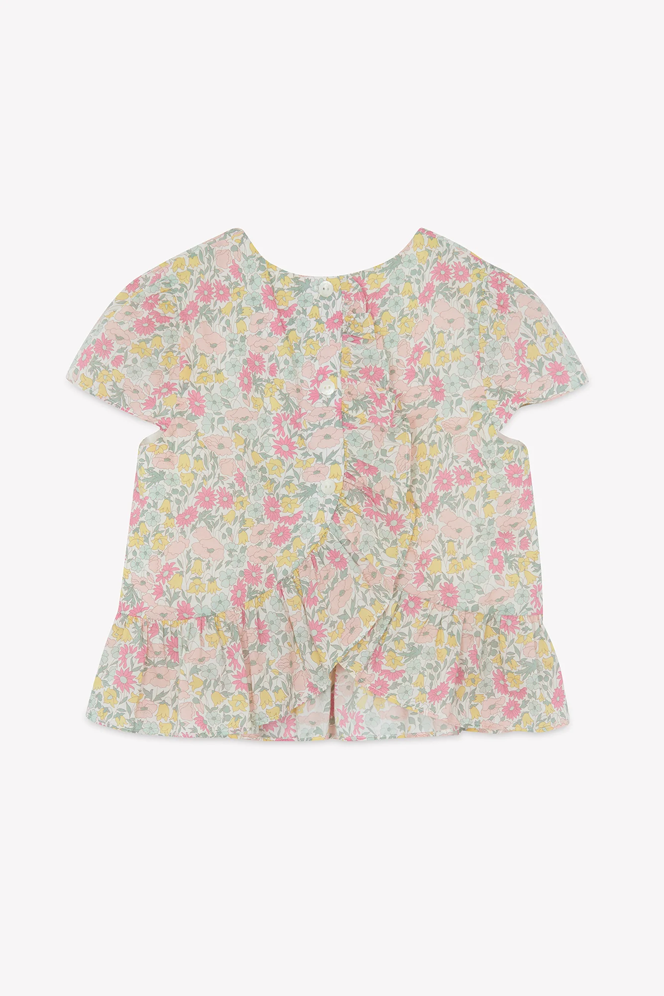 Ensemble court - Citrus imprimé tissu liberty - Image 8