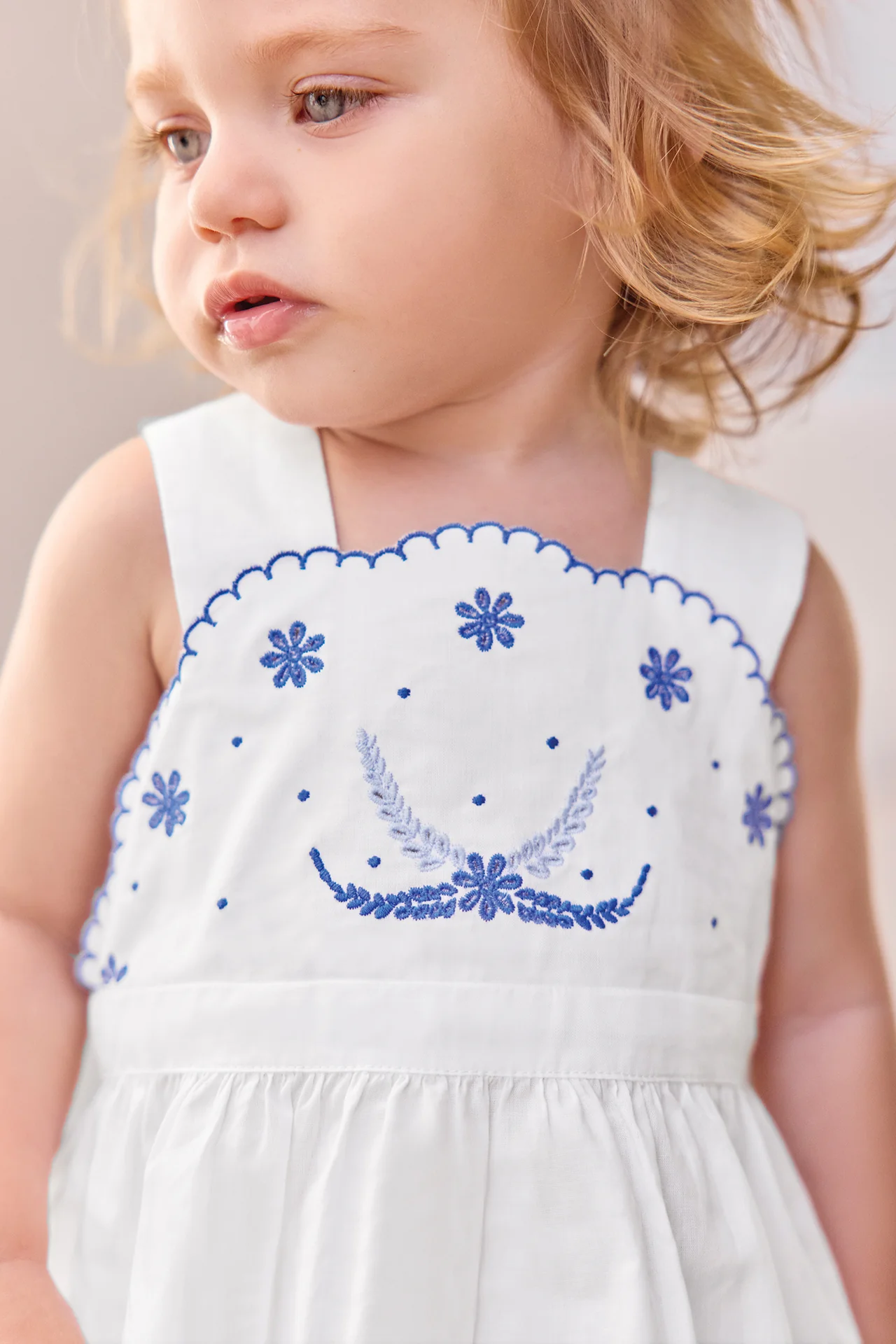 Ensemble court - Blanc coton broderie - Image 2
