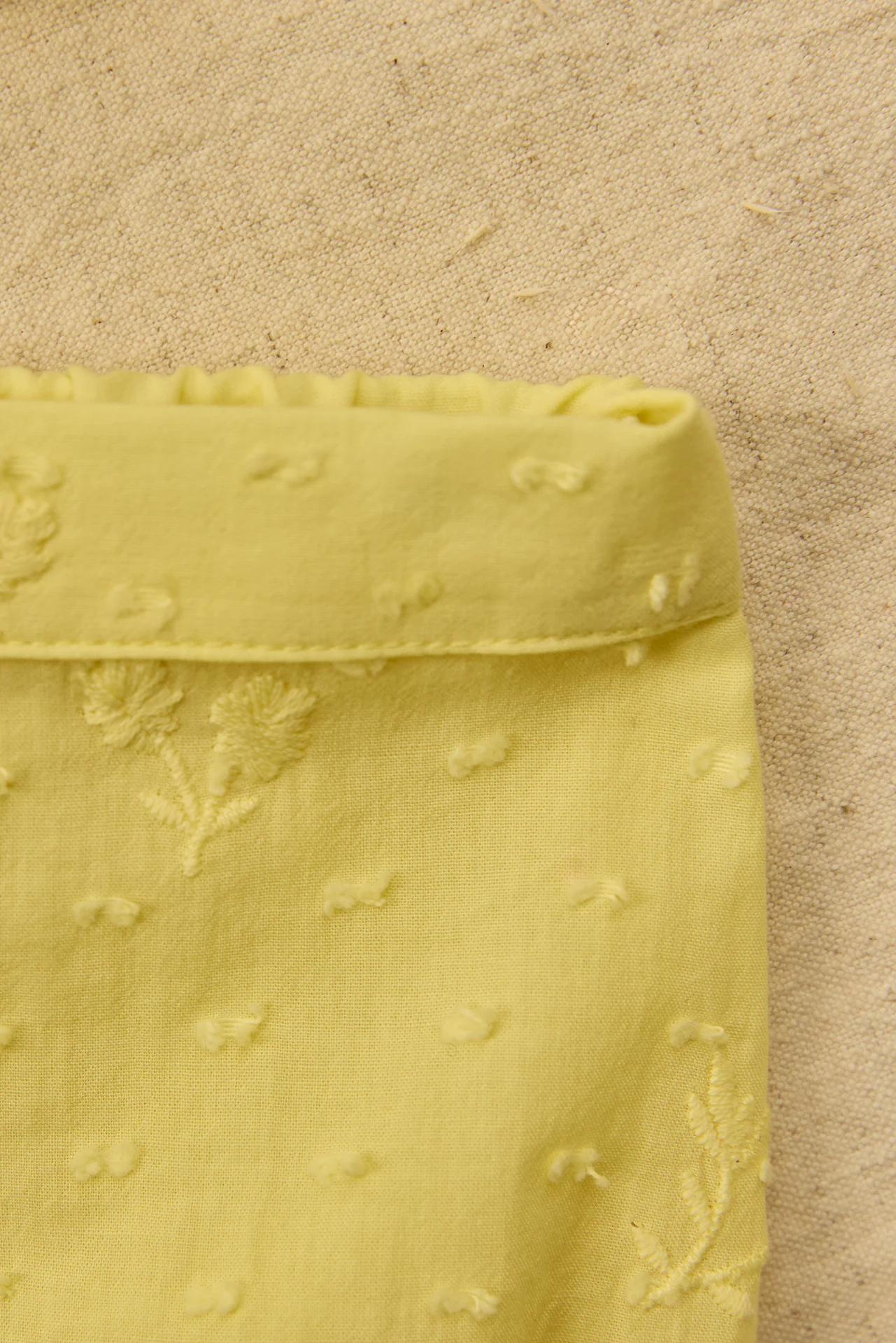 Ensemble court - Citrus coton plumetis - Image 6