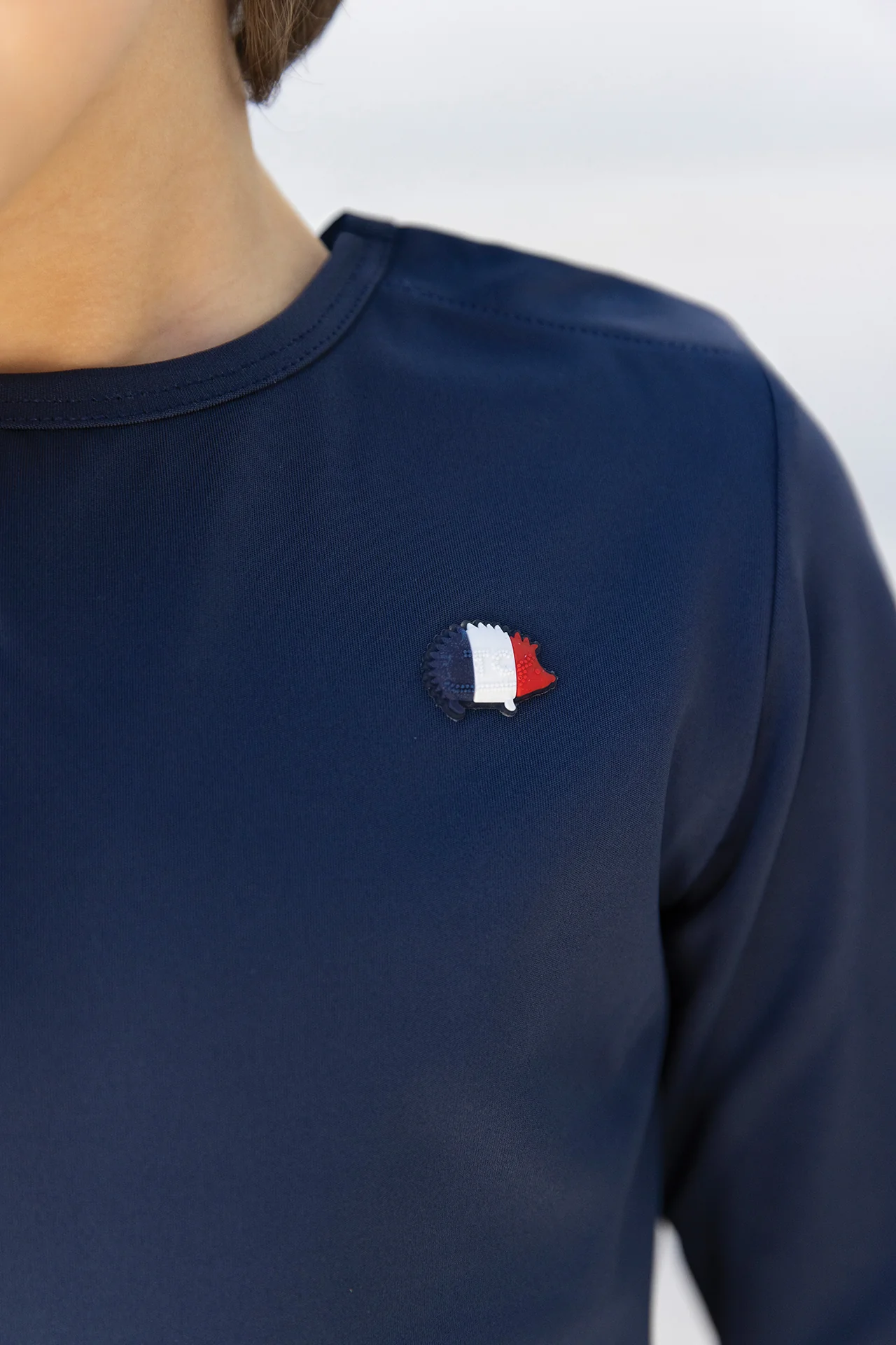 T-shirt de bain - Marine anti-uv - Image 2