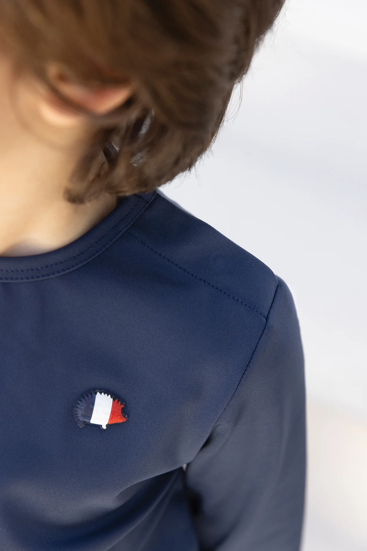 T-shirt de bain - Marine anti-uv - Image 3