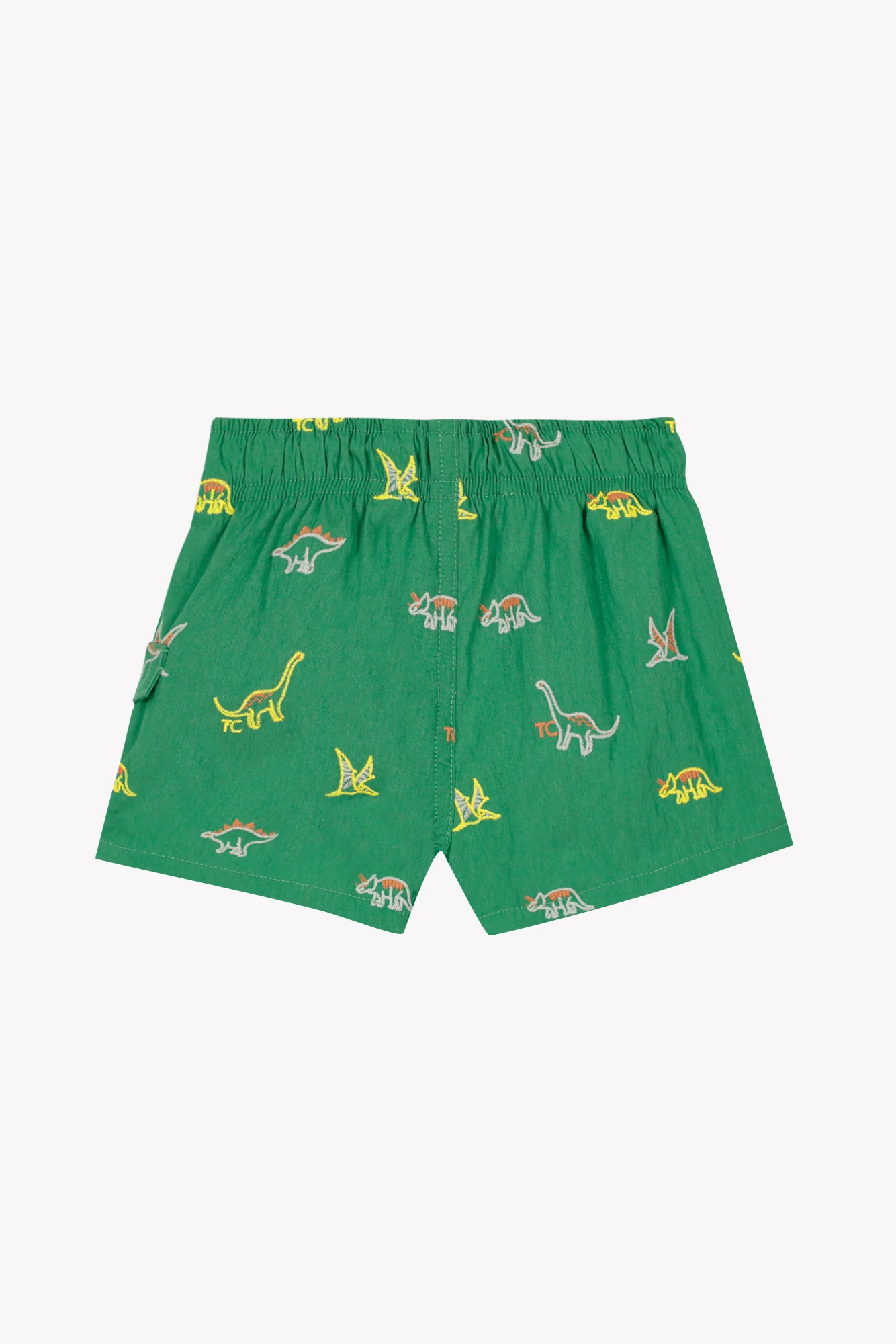 Short de bain - Vert imprimé dinosaures - Image 4
