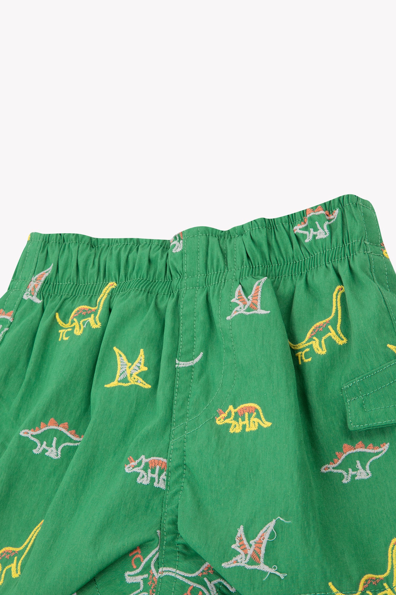 Short de bain - Vert imprimé dinosaures - Image 5
