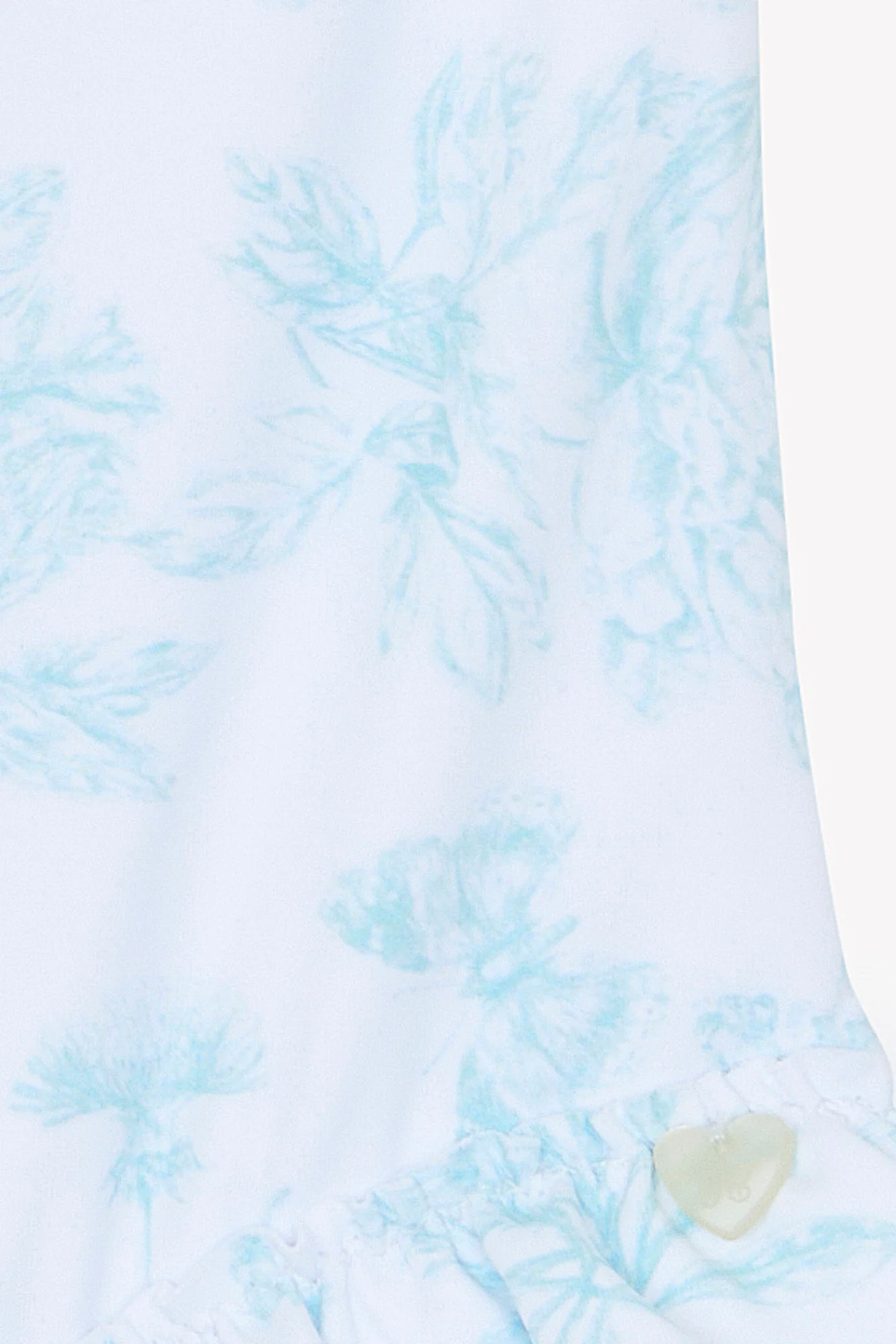 Maillot de bain - Vert imprimé inspiration Toile de Jouy - Image 9