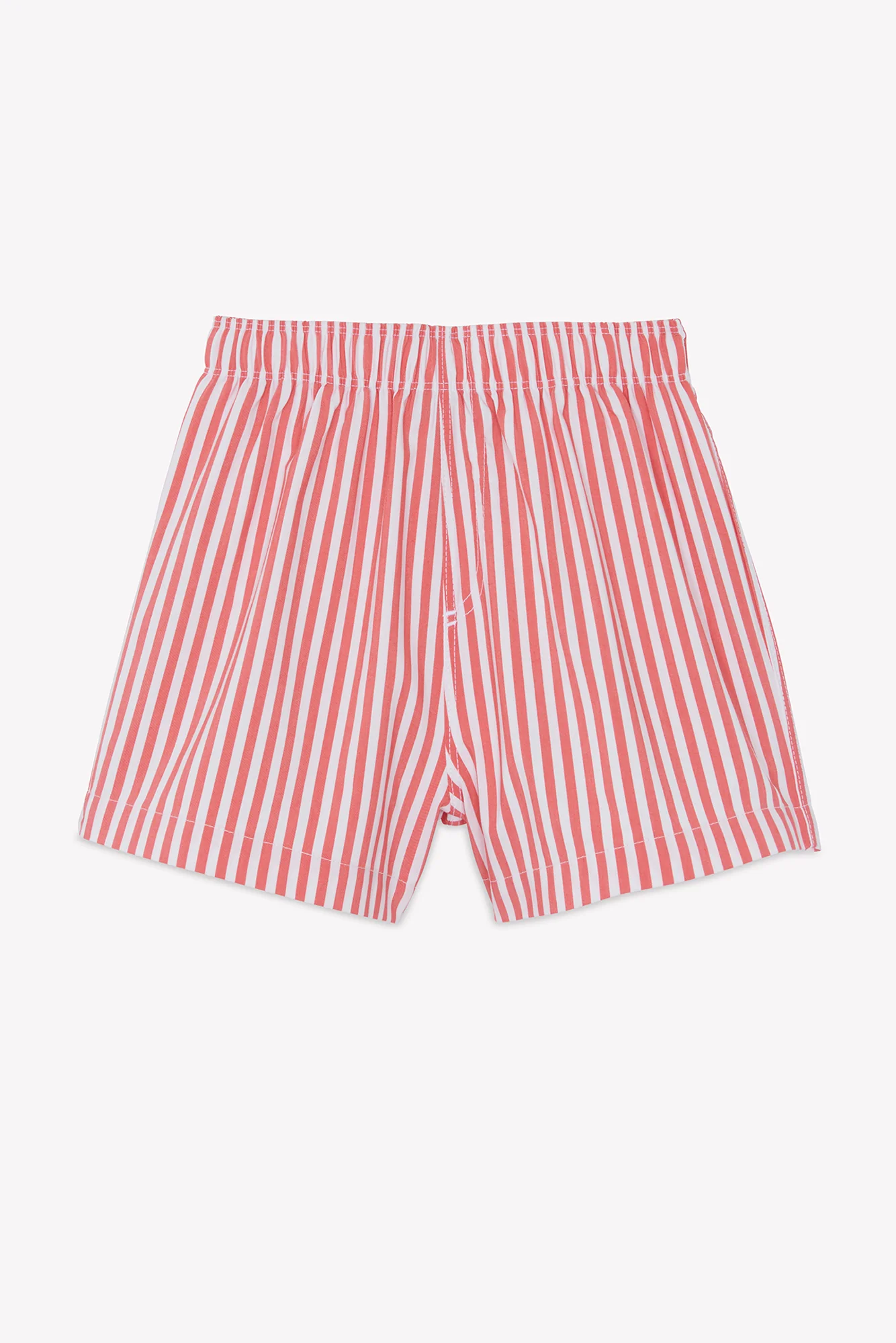 Short de bain - Rouge rayures - Image 3