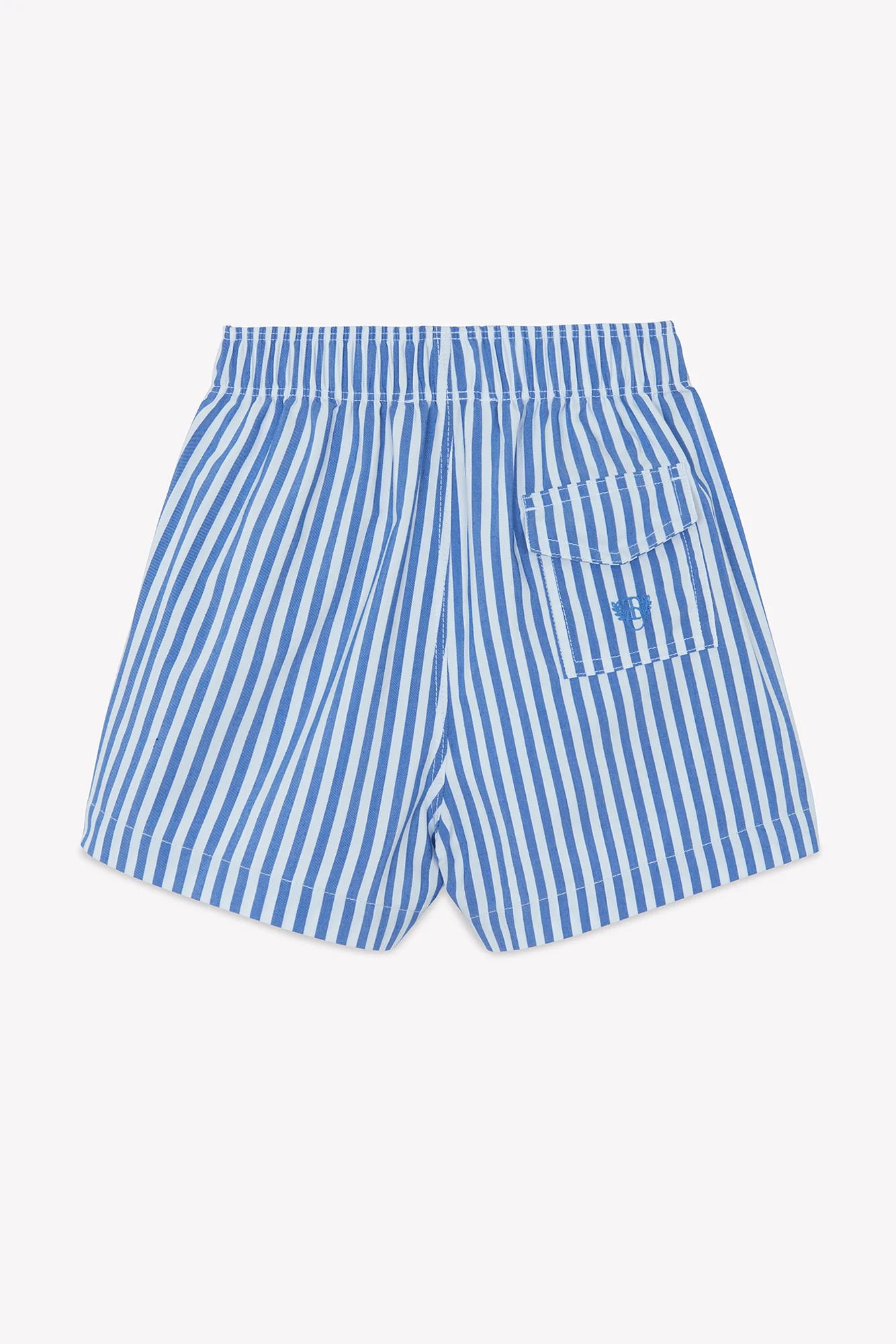 Short de bain - Indigo rayures - Image 4
