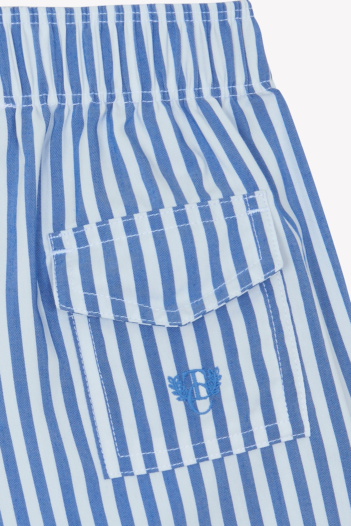 Short de bain - Indigo rayures - Image 5
