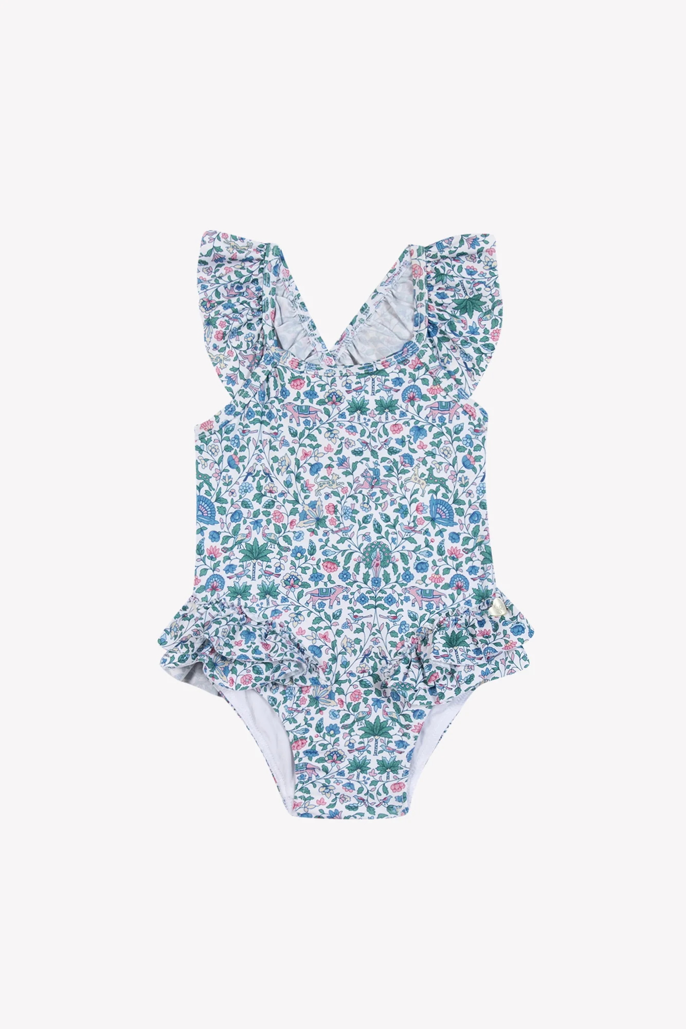 Maillot de bain - Marine imprimé tissu liberty - Image 5