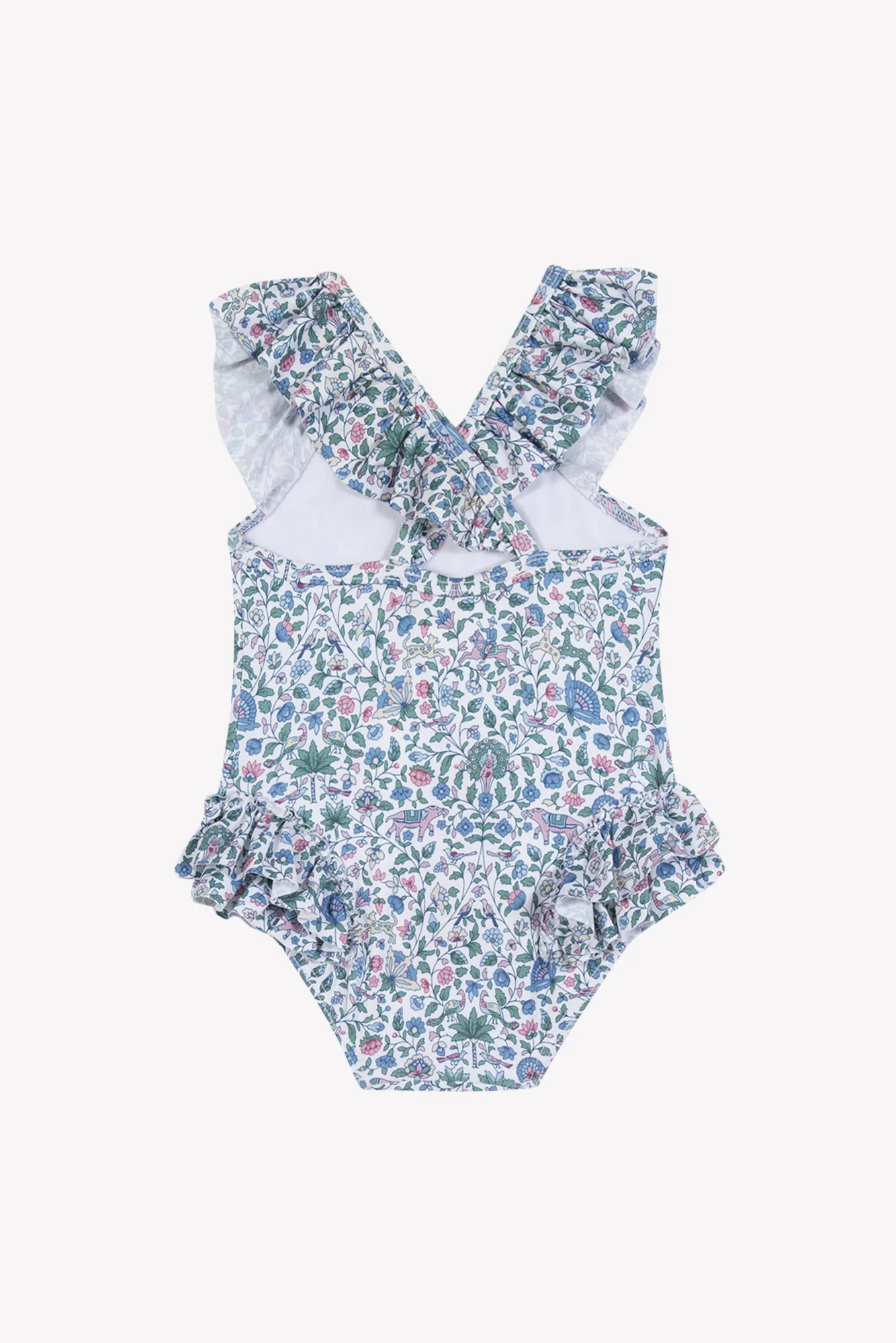 Maillot de bain - Marine imprimé tissu liberty - Image 6