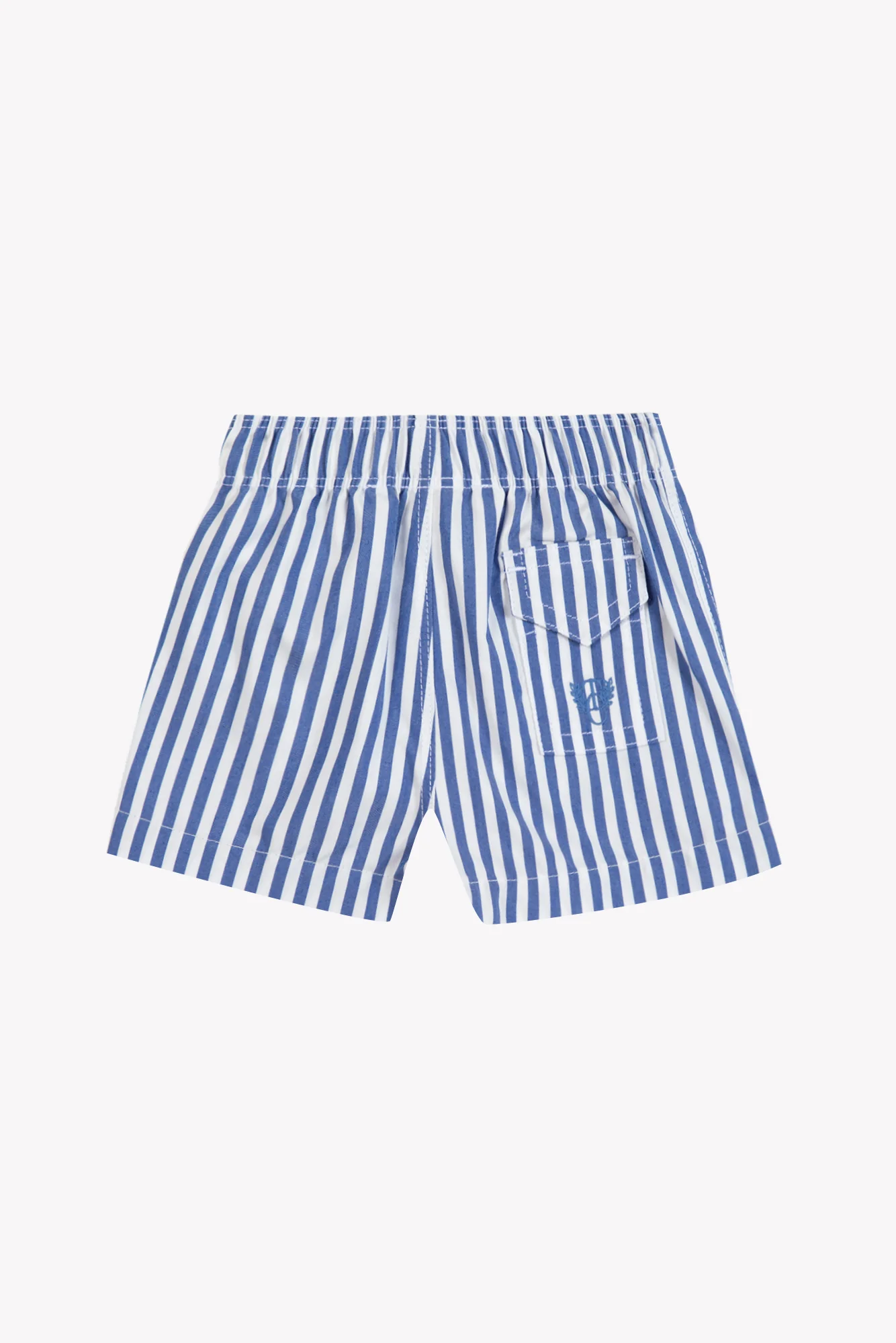 Short de bain - Indigo rayures - Image 2