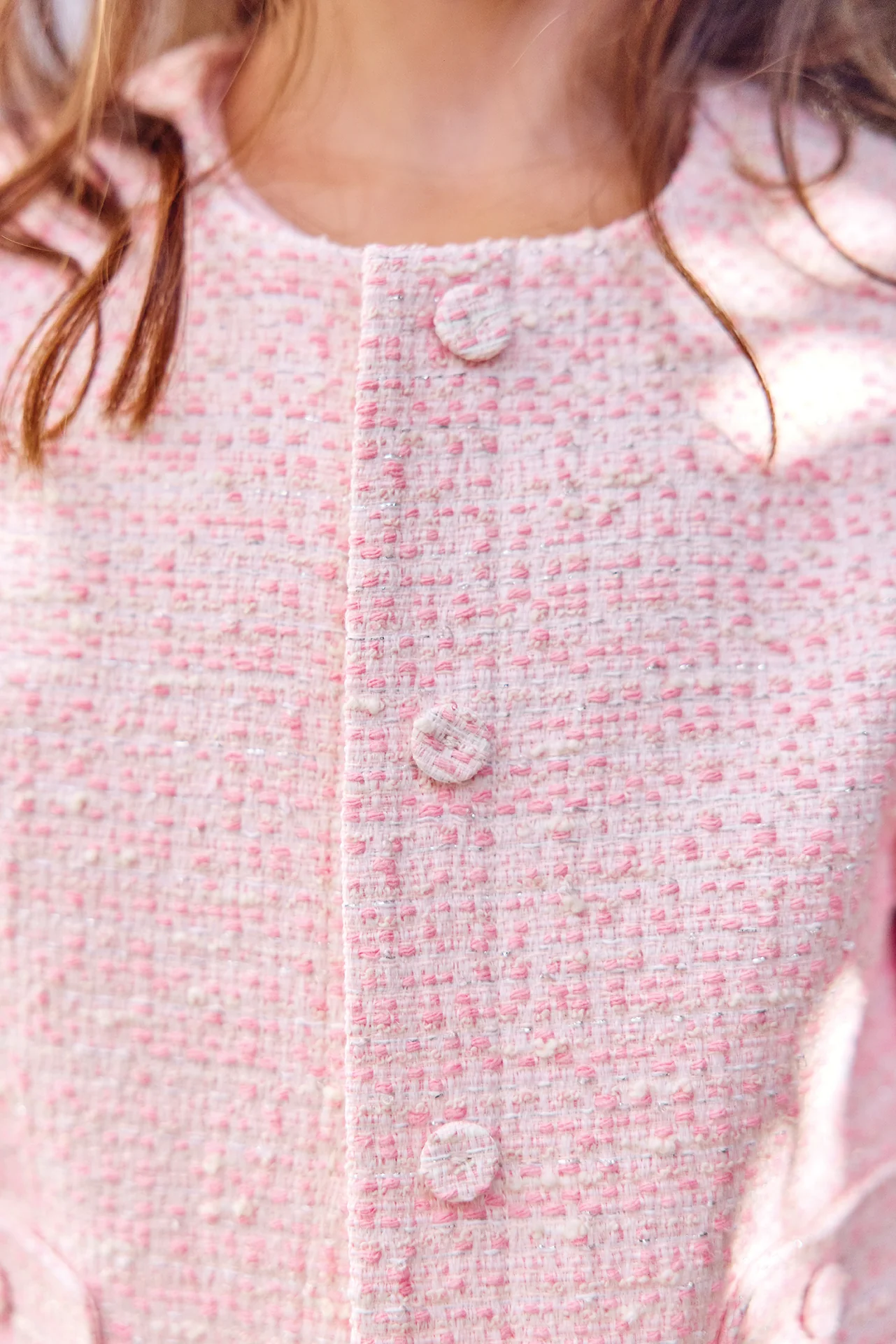 Veste - Rose tweed - Image 3