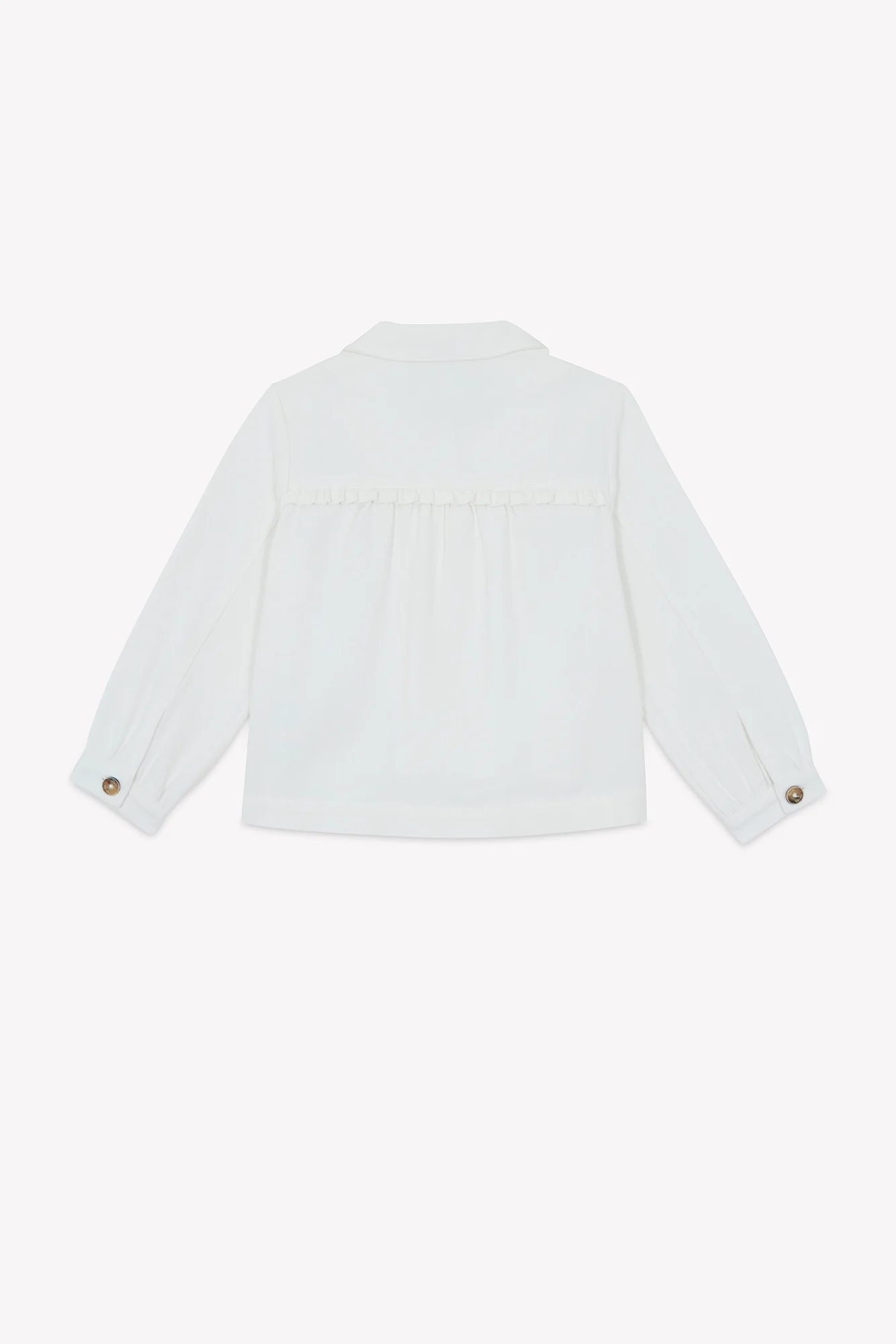 Veste - Blanc coton broderie - Image 5