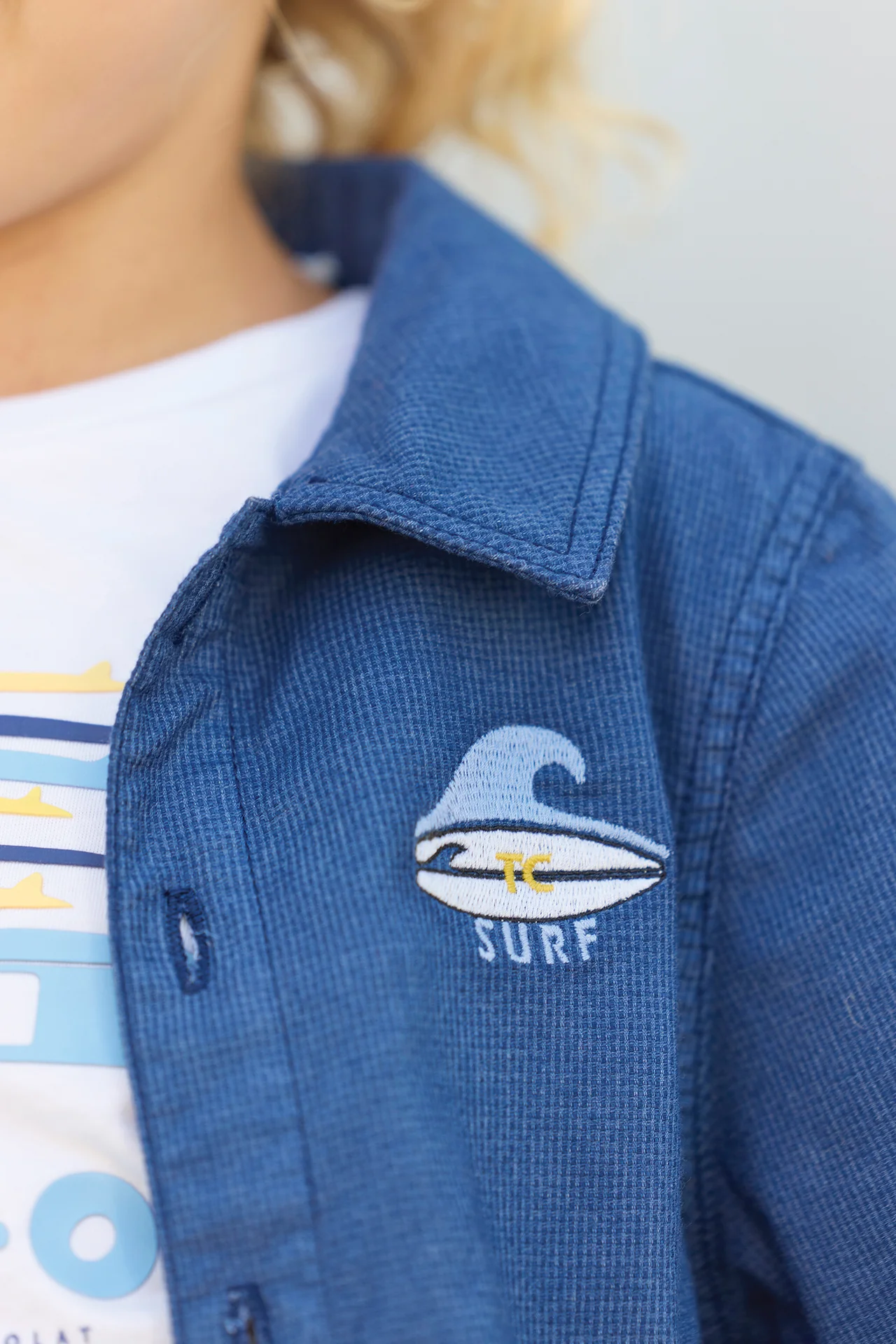 Veste - Indigo coton surfeur - Image 4