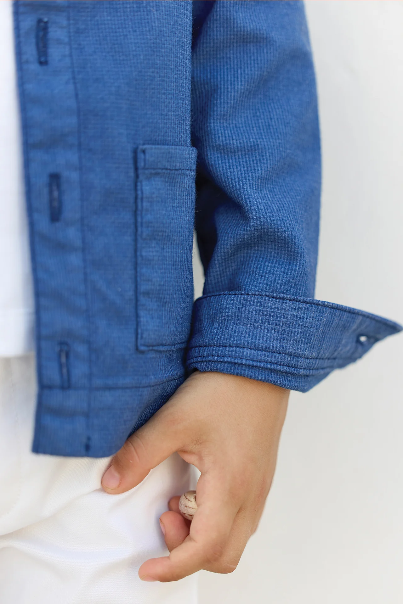 Veste - Indigo coton surfeur - Image 5