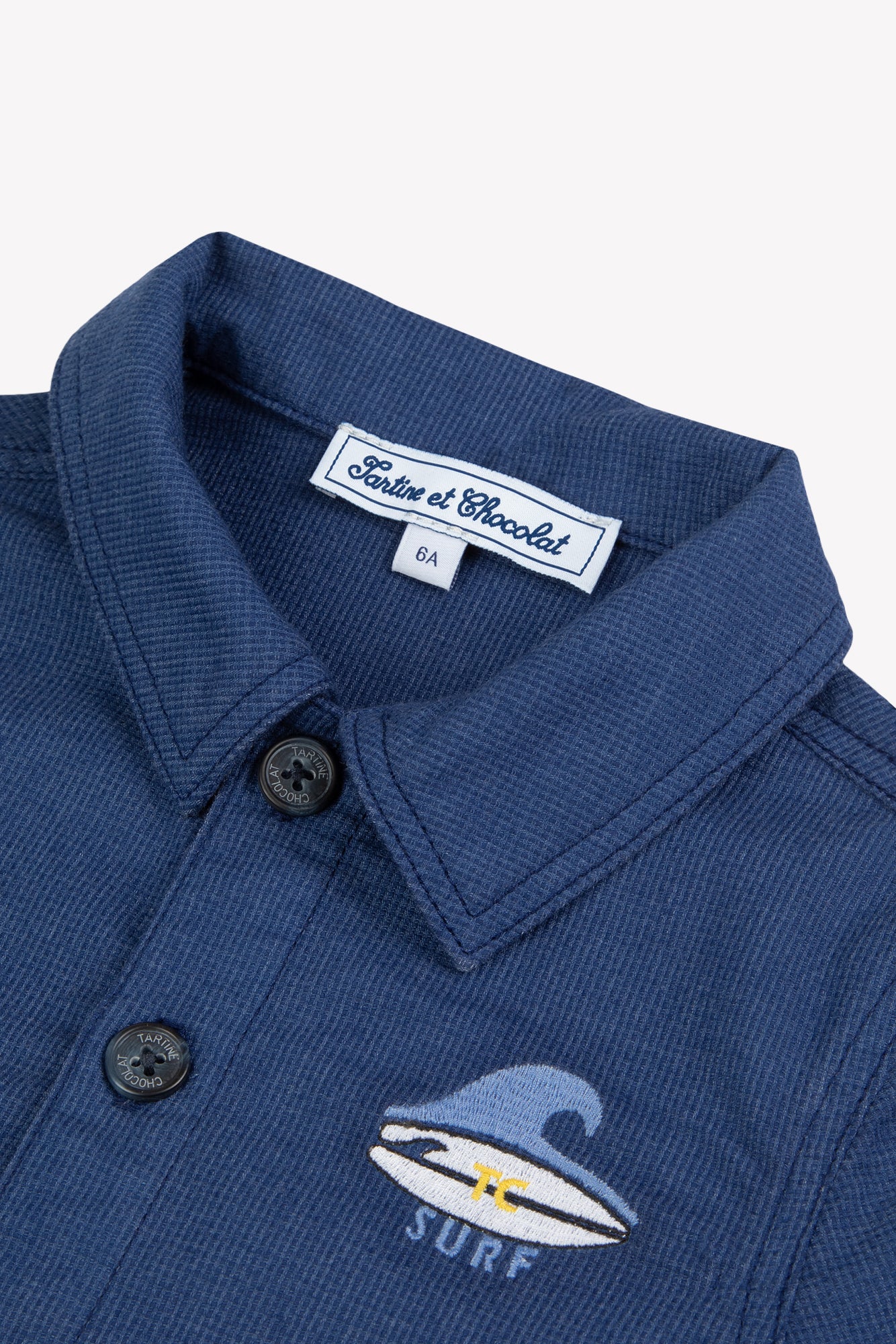 Veste - Indigo coton surfeur - Image 8