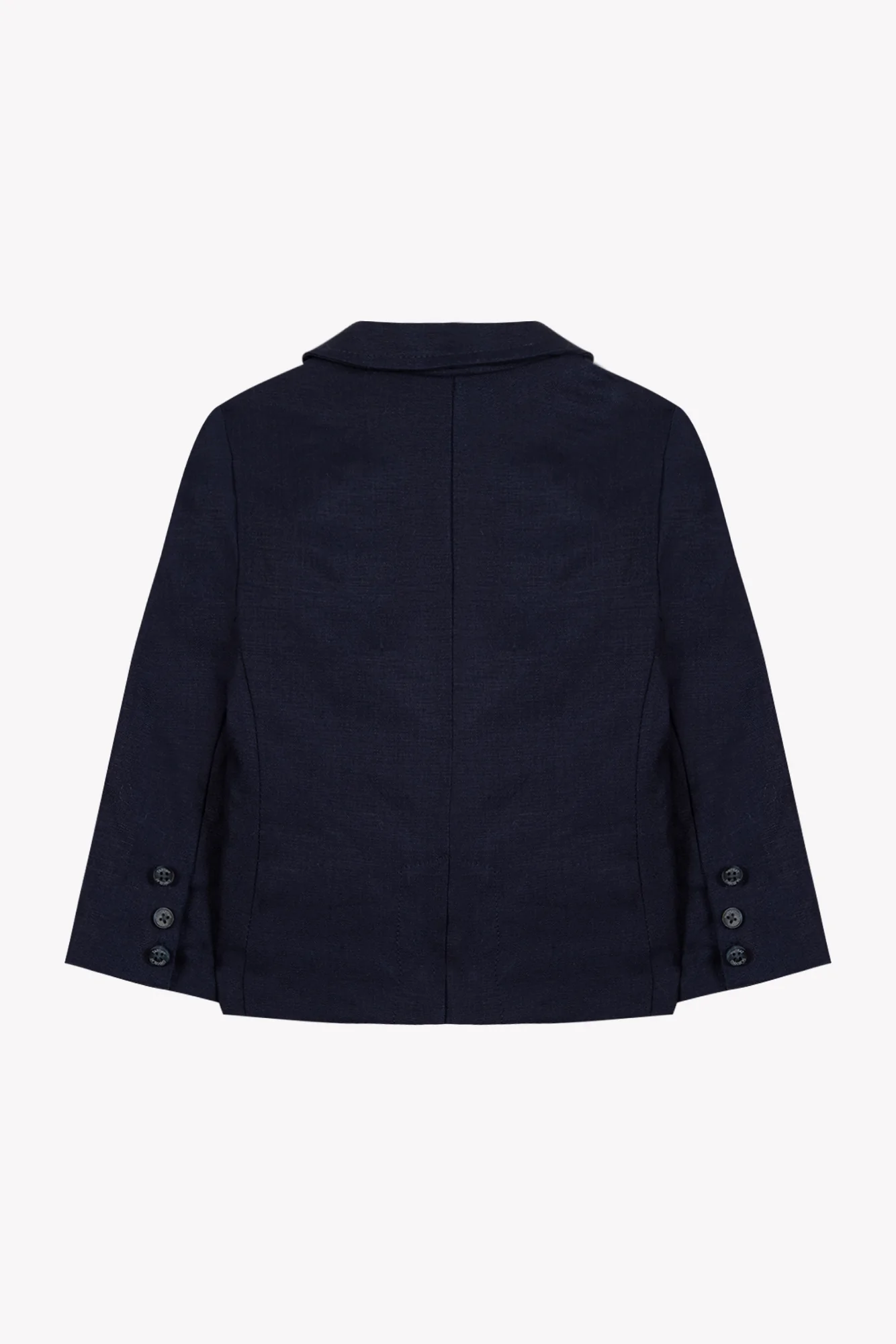 Veste - Marine lin écusson TC - Image 5