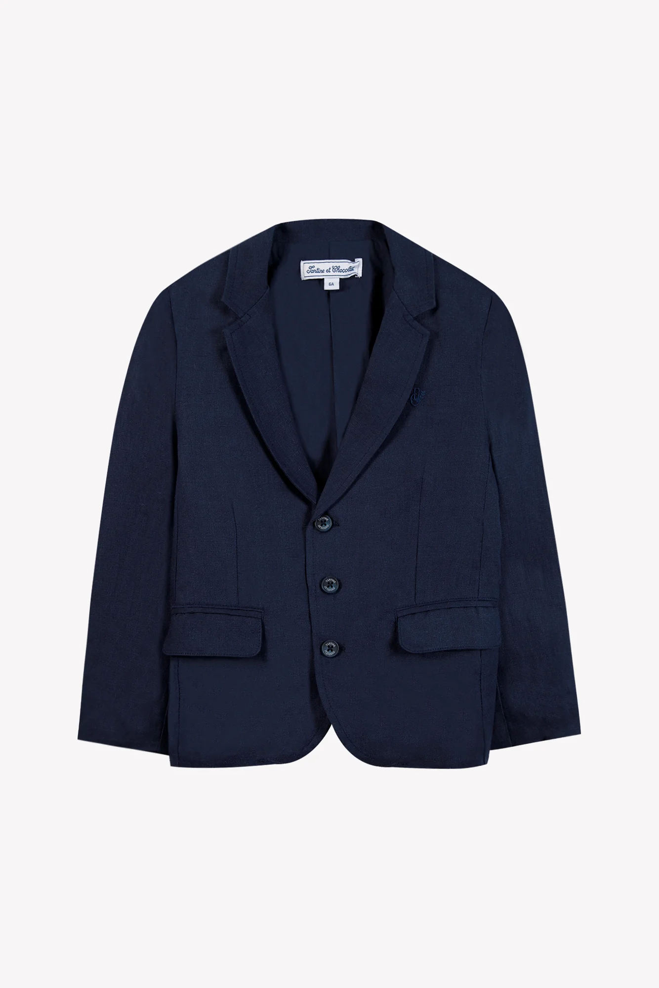 Veste - Marine lin cérémonie - Image 5