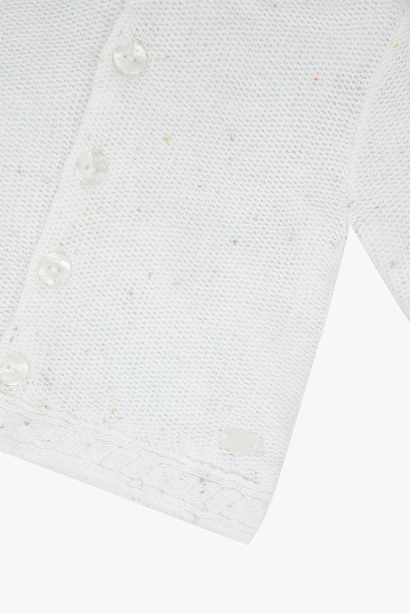Manteau - Ecru torsadé - Image 3