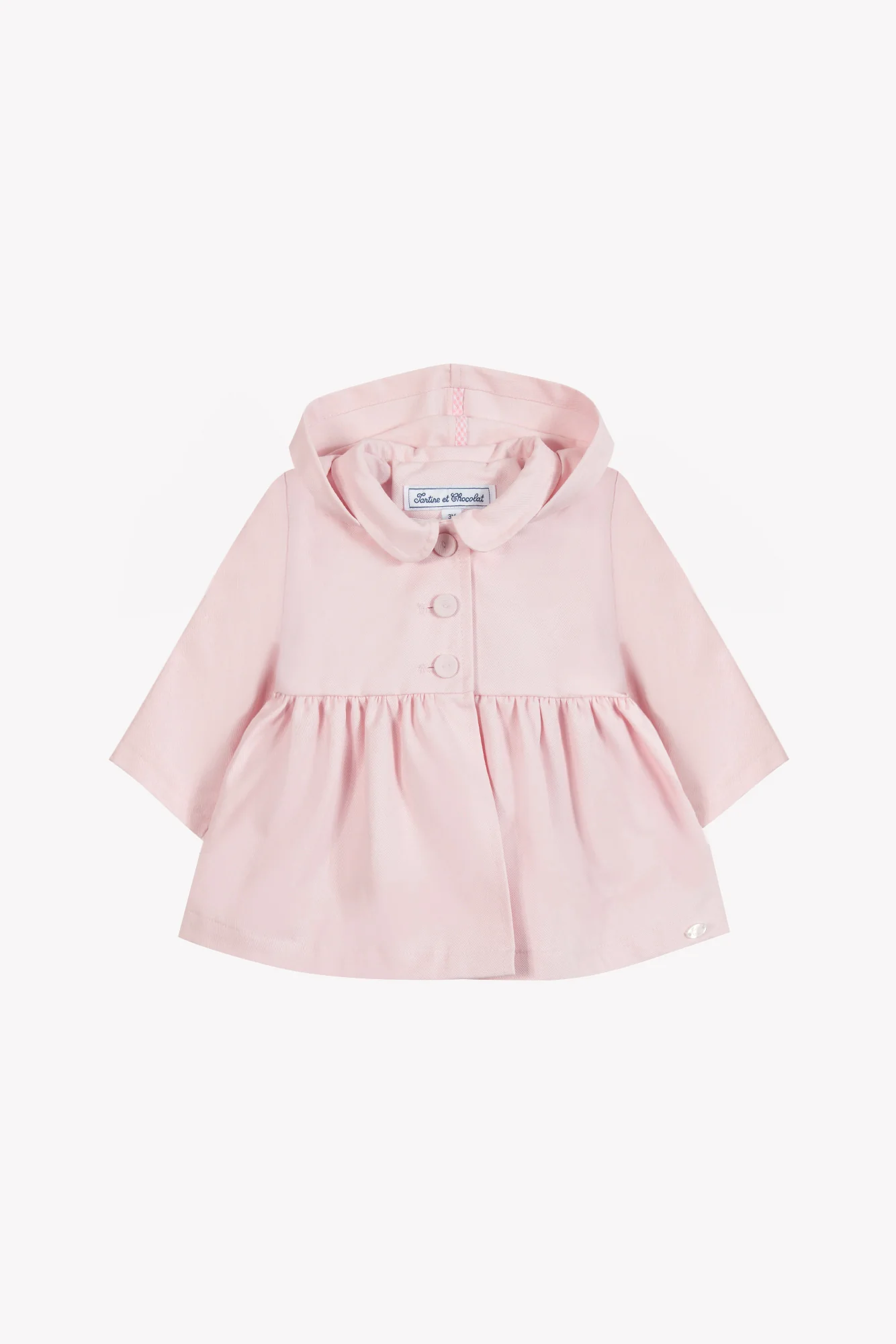 Trench - Rose pâle coton - Image 8