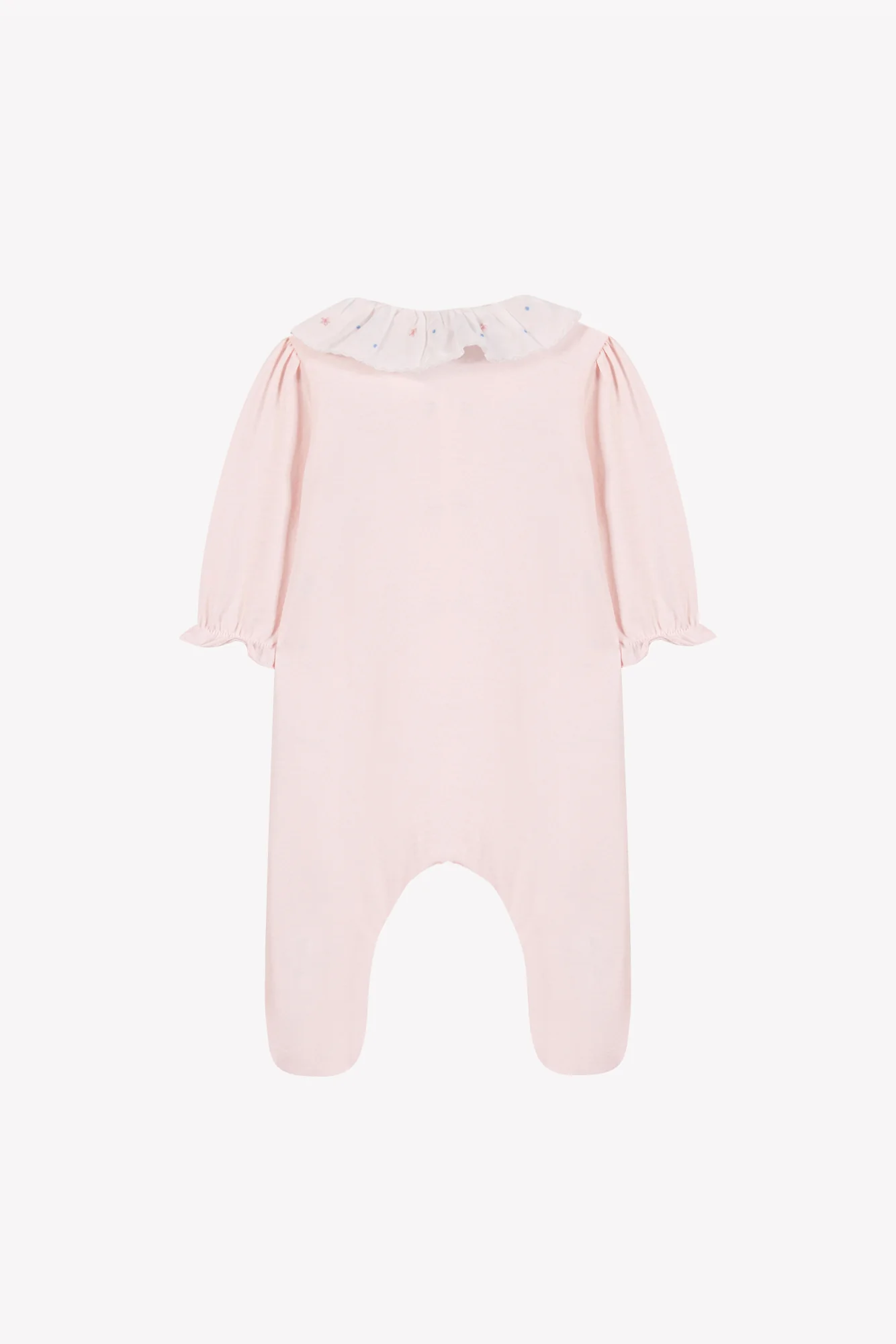 Pyjama - Rose pâle coton motif ruban - Image 7