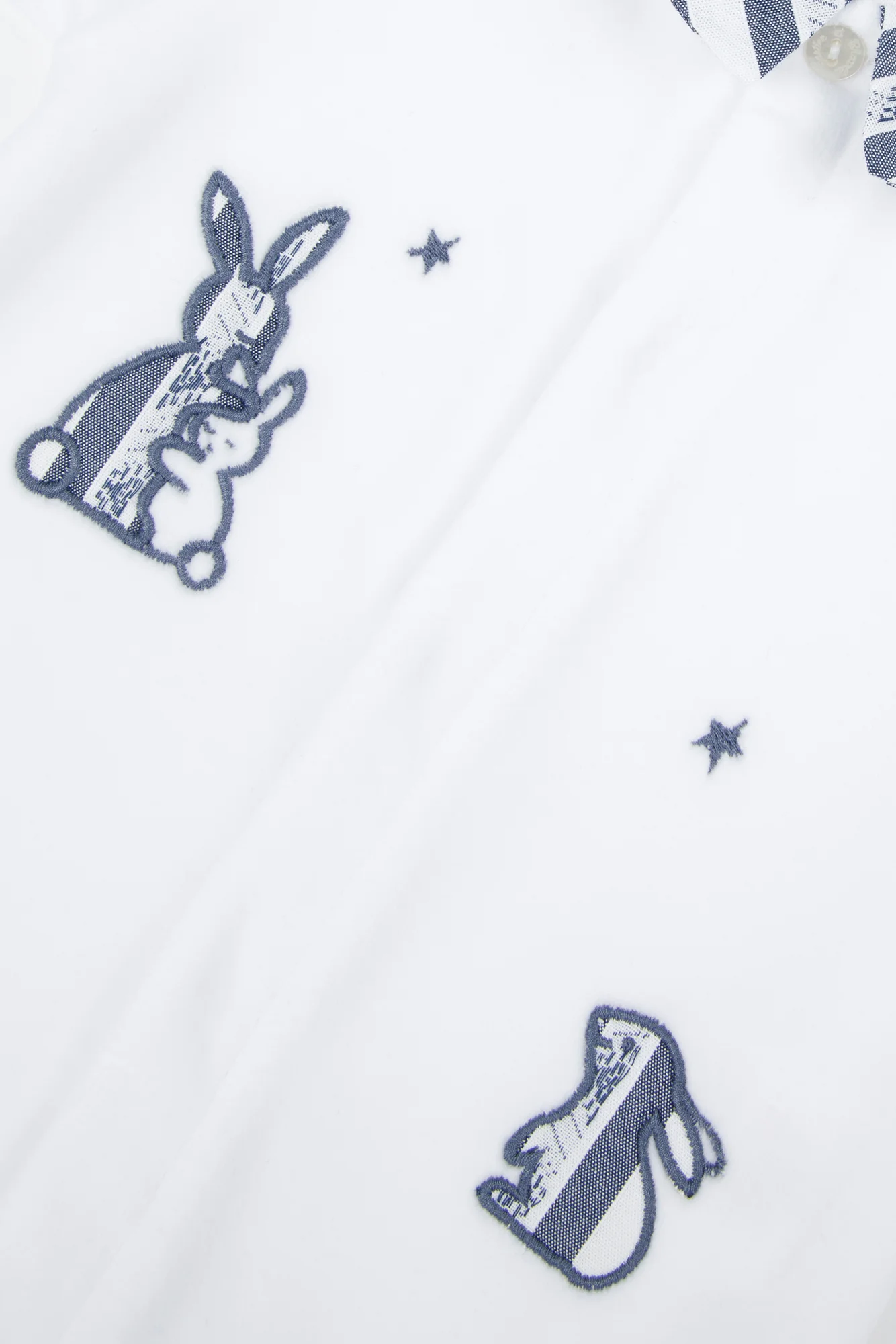 Pyjama - Marine velours lapin - Image 7