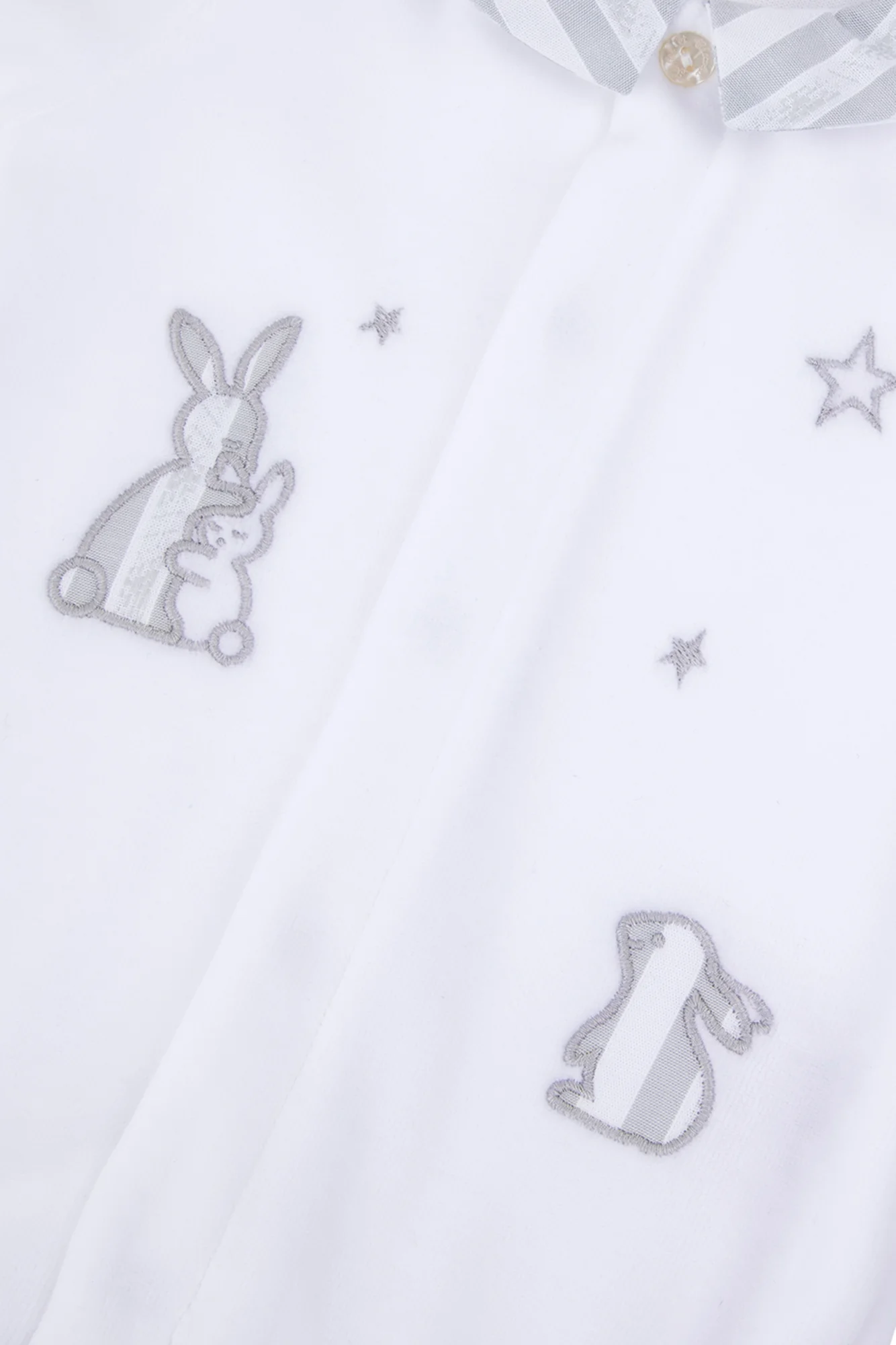 Pyjama - Gris clair velours lapin - Image 3
