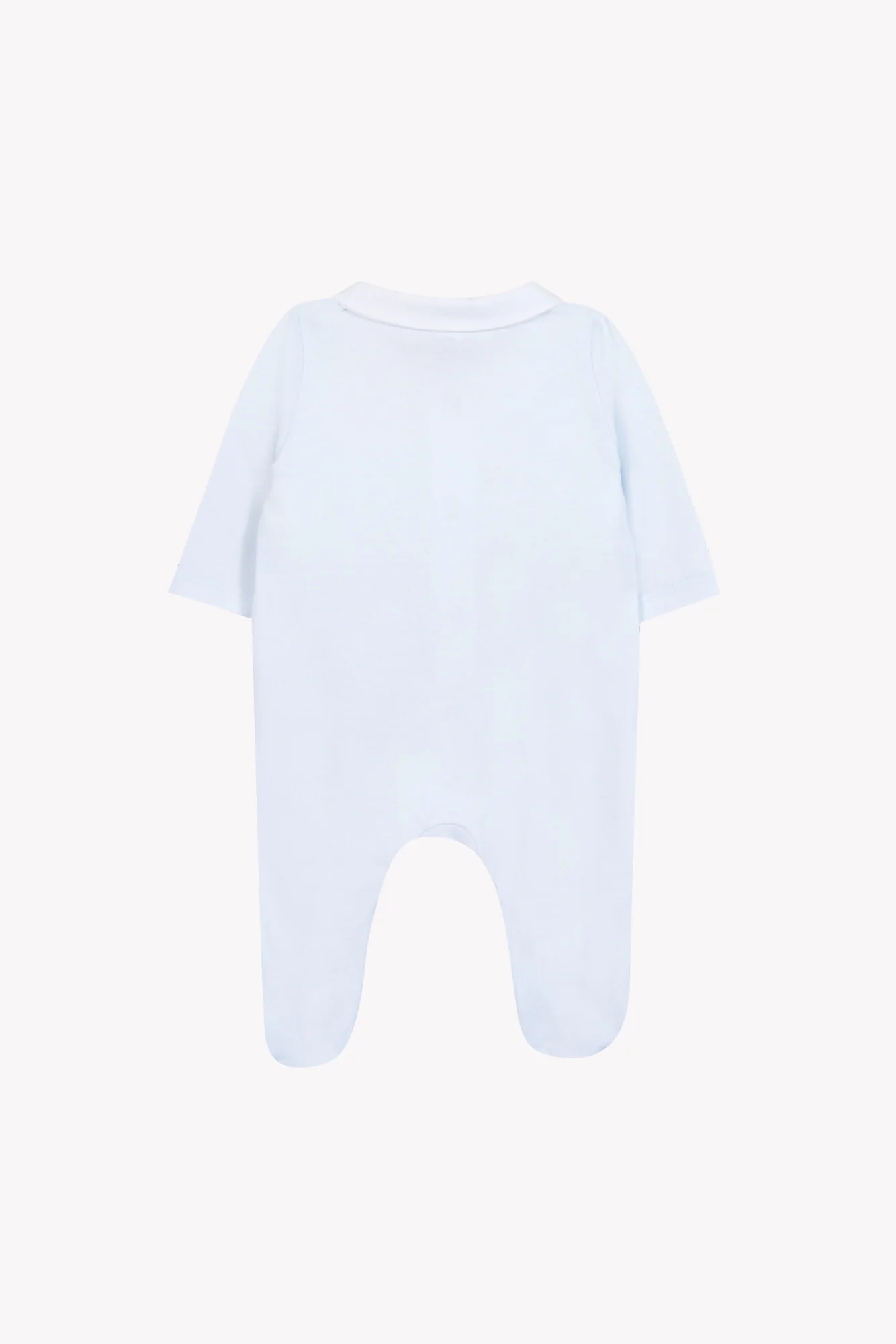 Pyjama - Bleu ciel coton plis religieux - Image 5