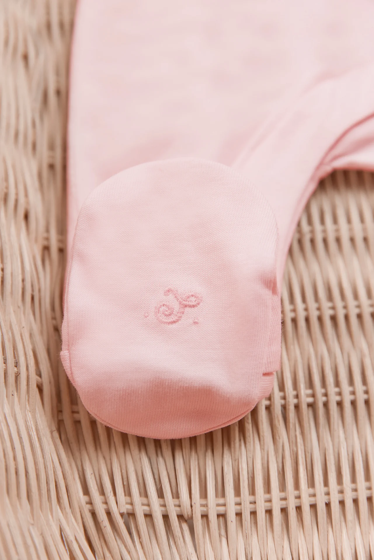 Pyjama - Rose pâle coton broderie - Image 5