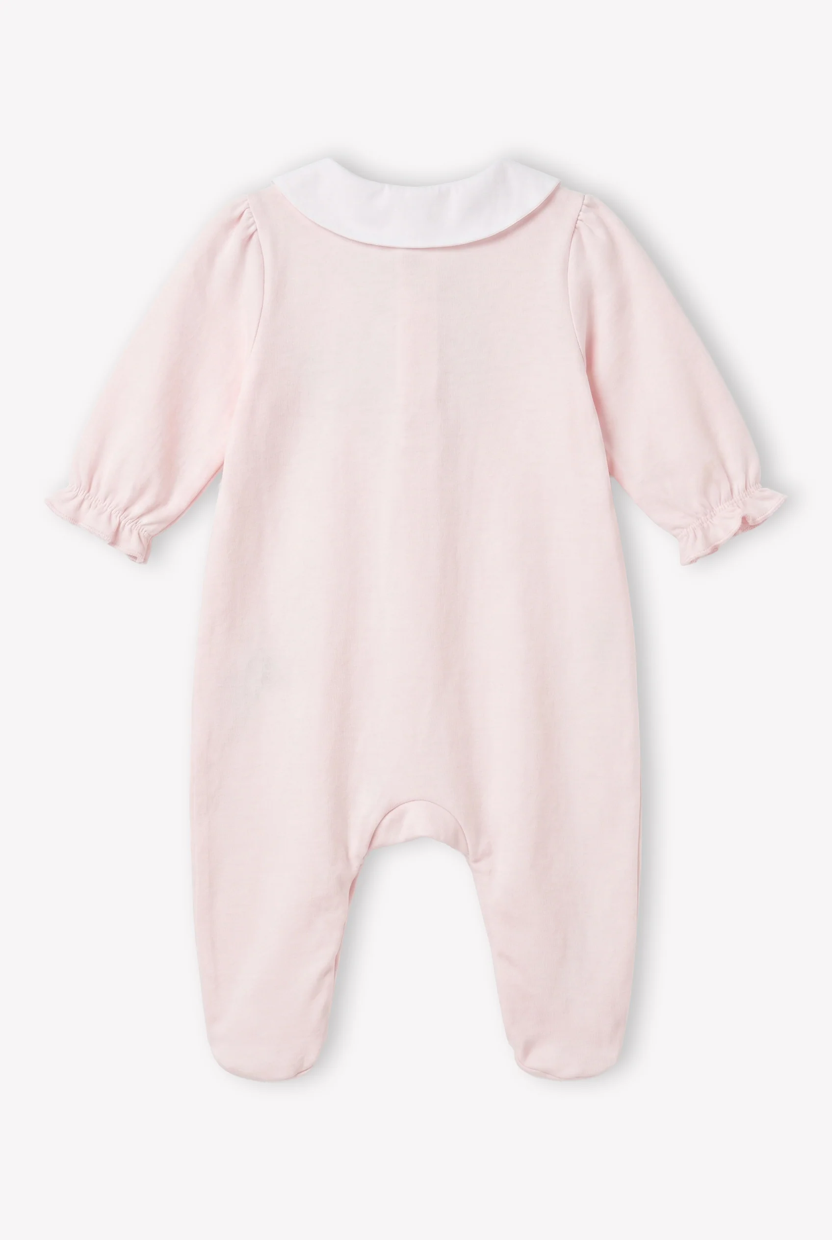 Pyjama - Rose pâle coton fleurs - Image 2