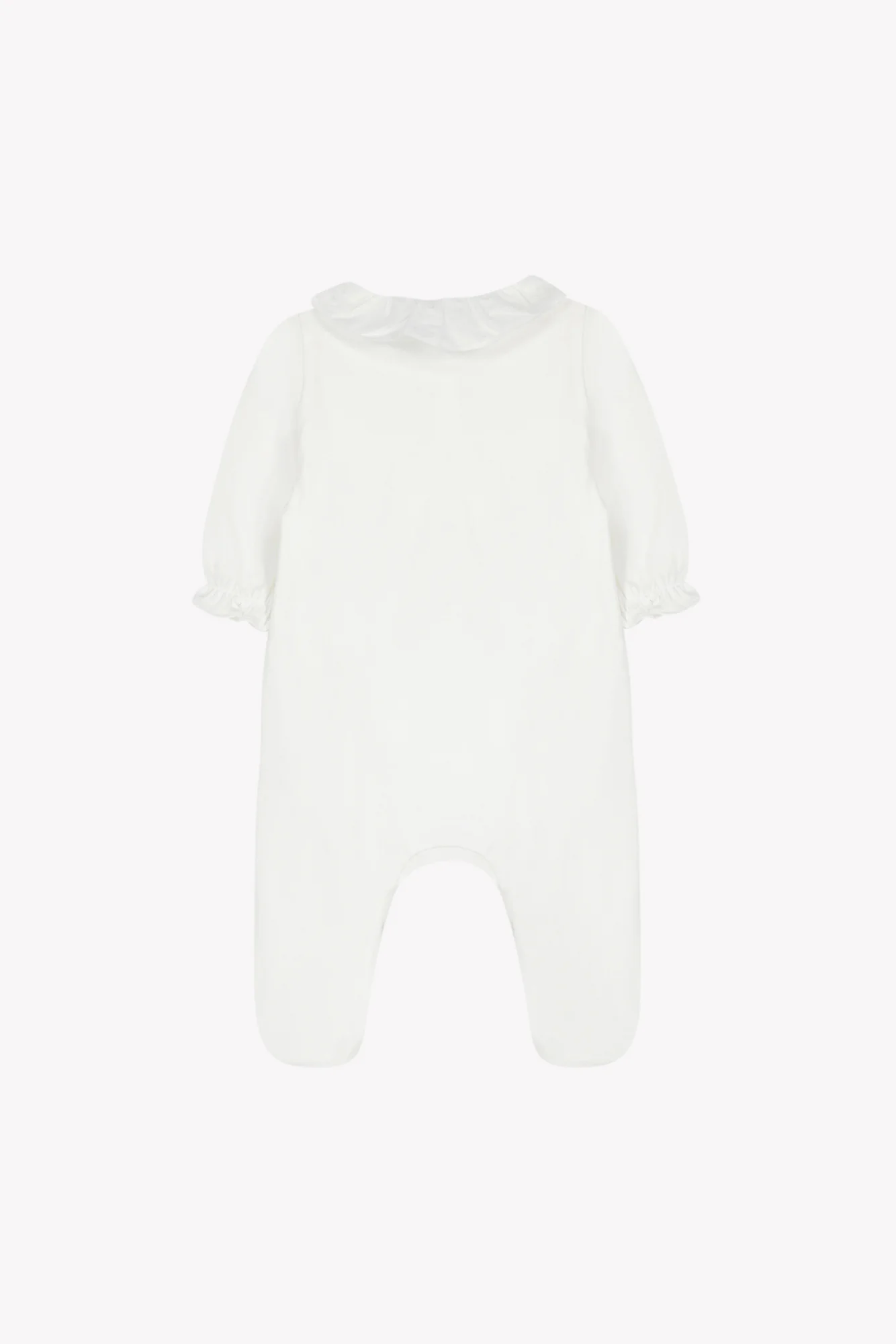 Pyjama - Ecru col coton volanté - Image 7