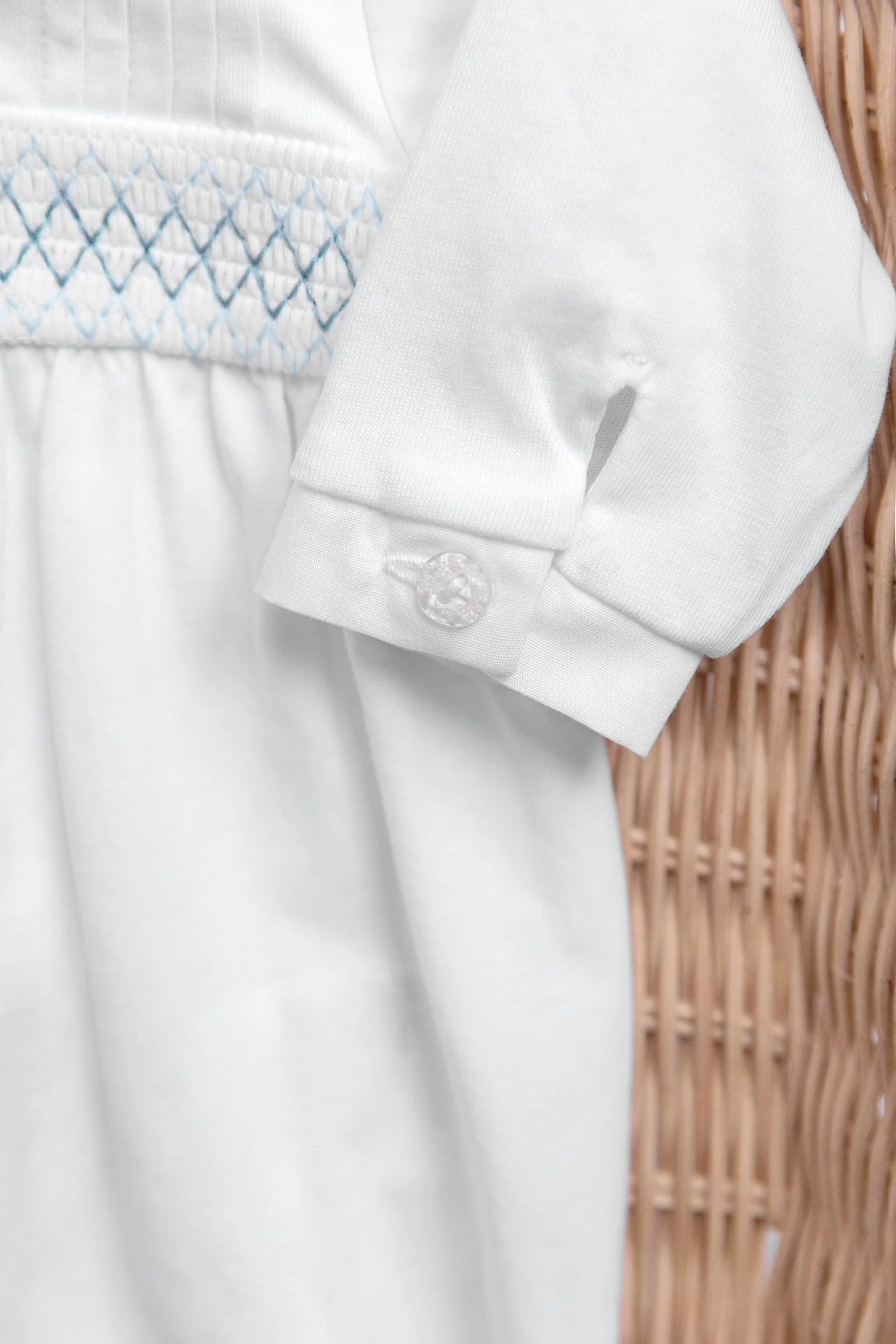 Pyjama - Blanc coton broderie - Image 4