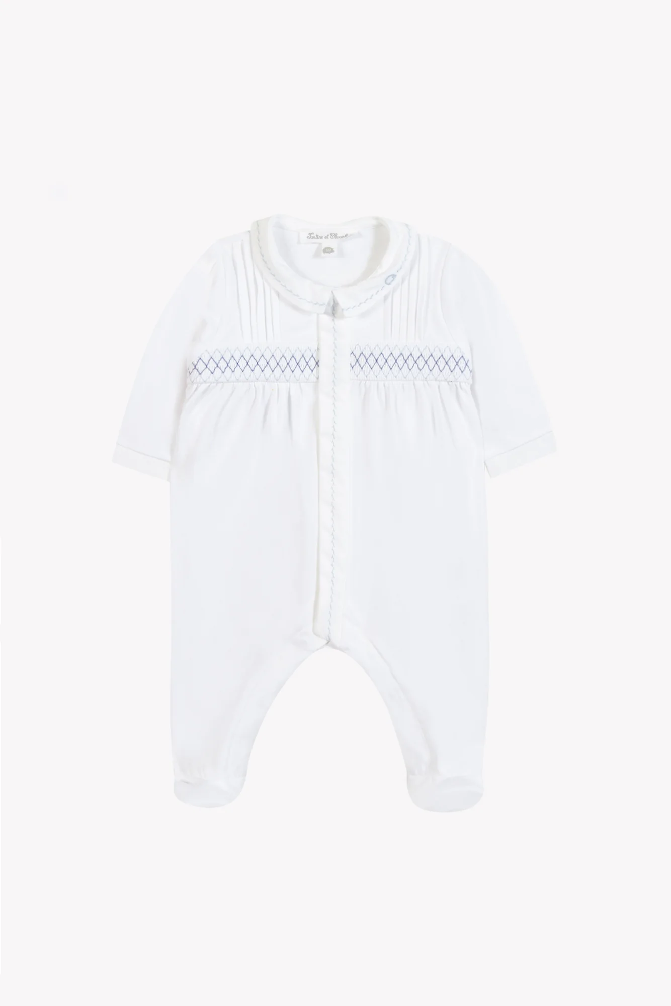Pyjama - Blanc coton broderie - Image 7