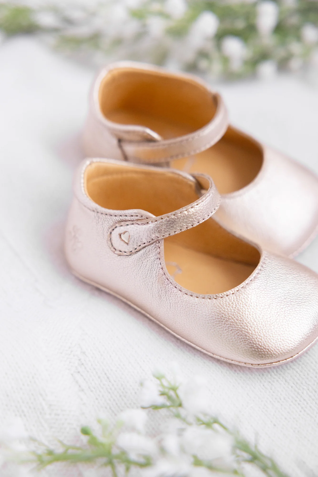 Chaussons - Cuir Doré - Image 2