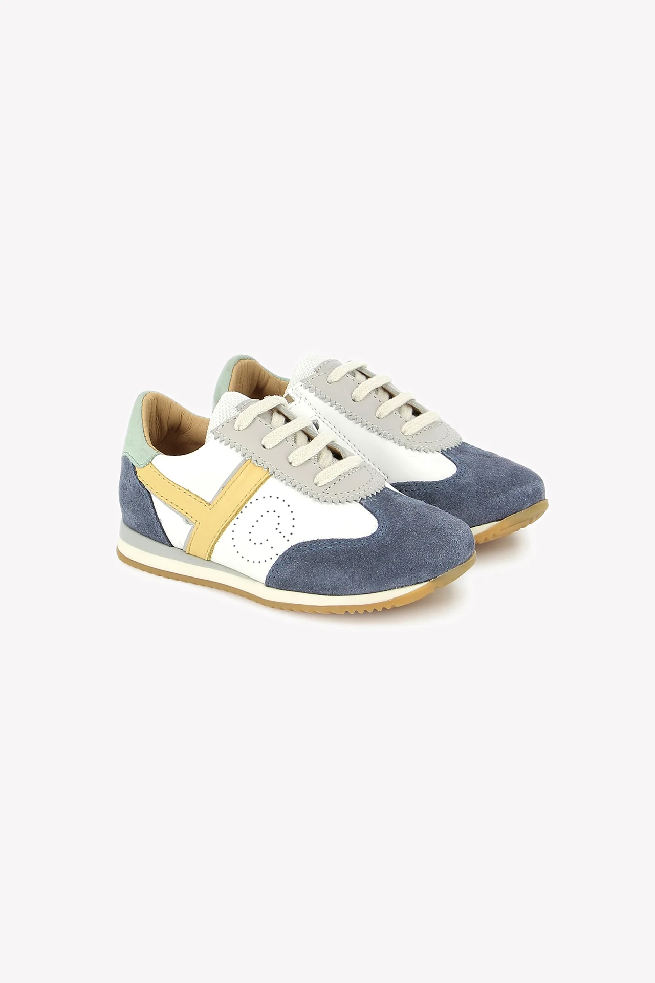 Baskets - TC 77 velours bleu - Image 3