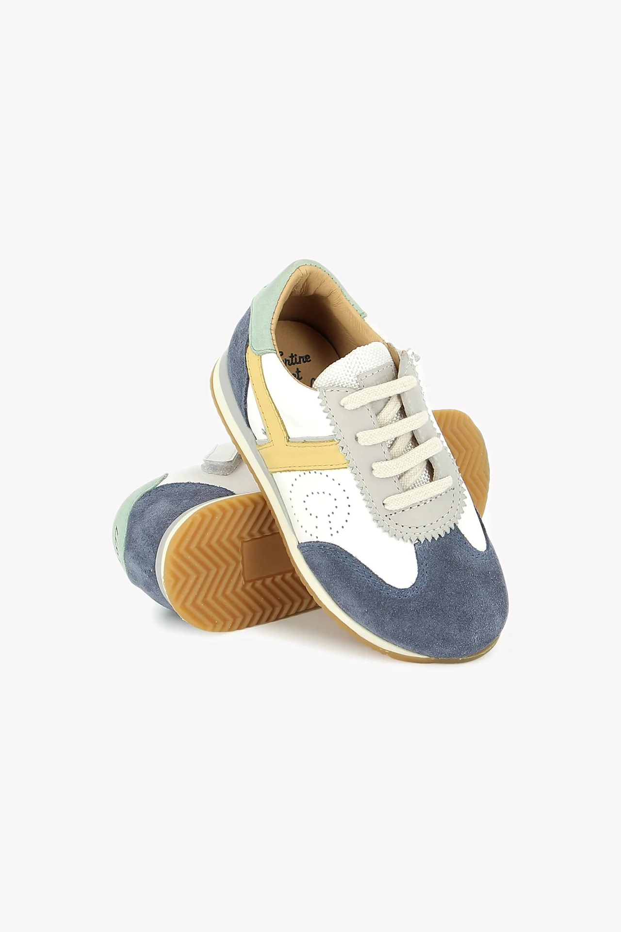 Baskets - TC 77 velours bleu - Image 5