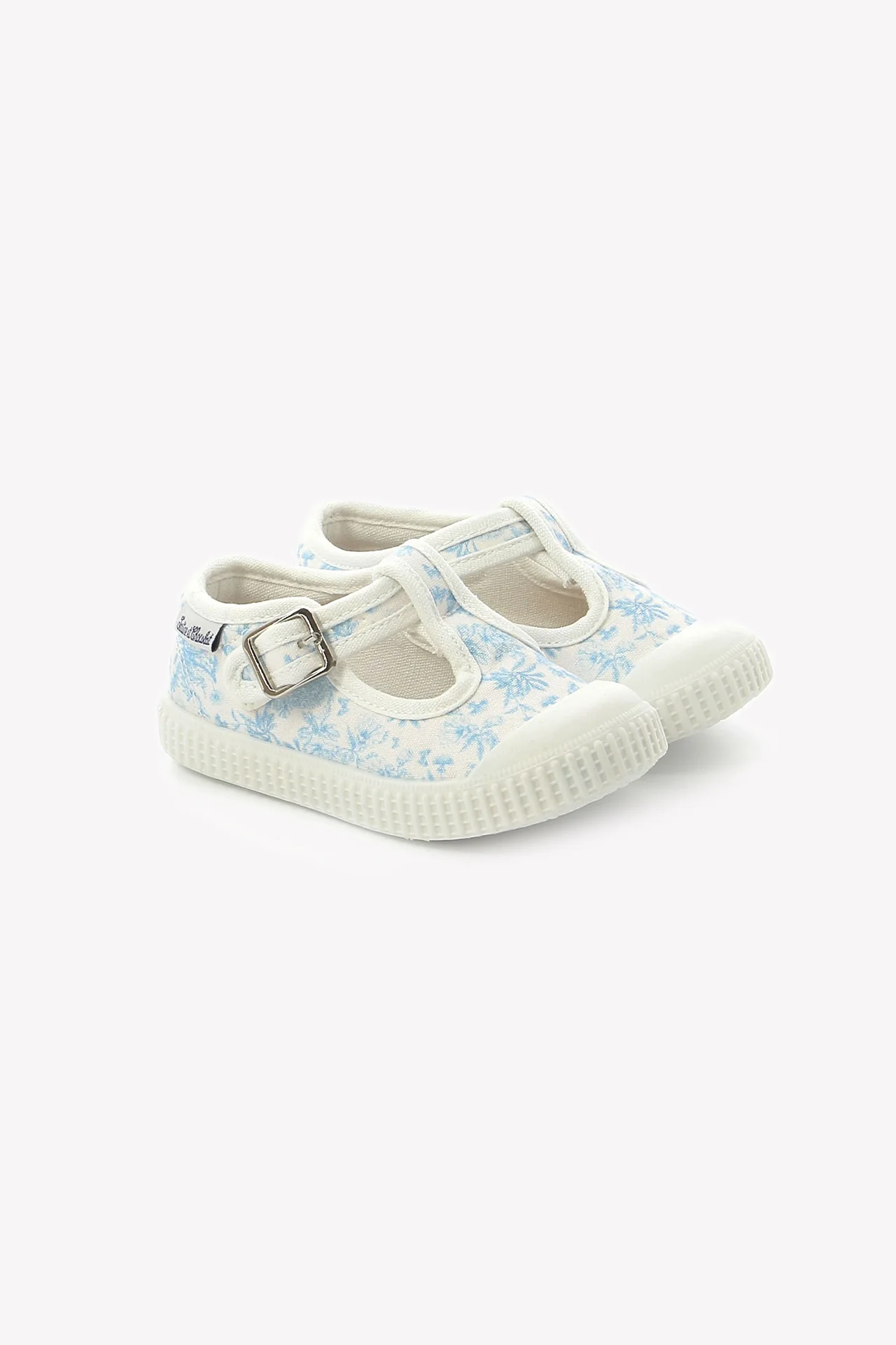 Babies - Imprimé Toile de Jouy Bleu Ciel - Image 3