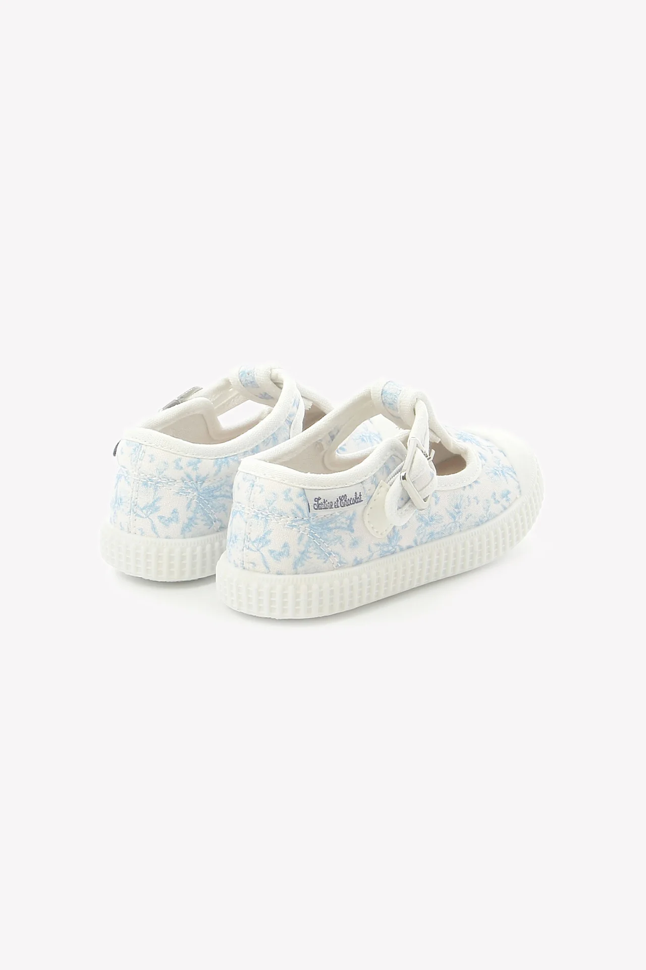 Babies - Imprimé Toile de Jouy Bleu Ciel - Image 4