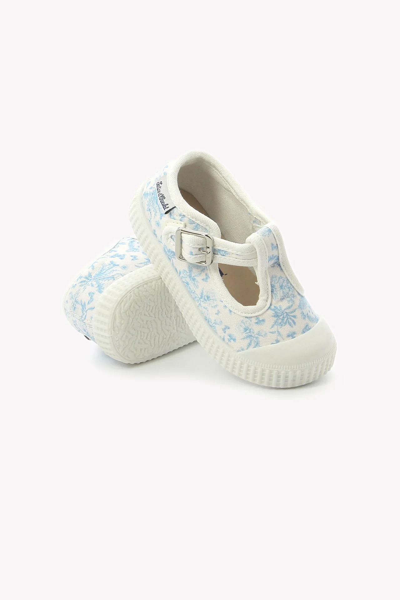 Babies - Imprimé Toile de Jouy Bleu Ciel - Image 5