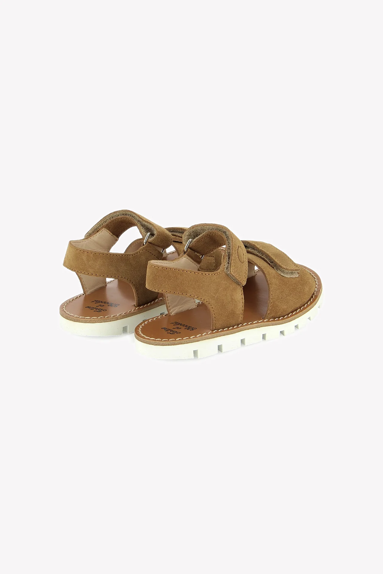Sandales - Velours Camel - Image 6