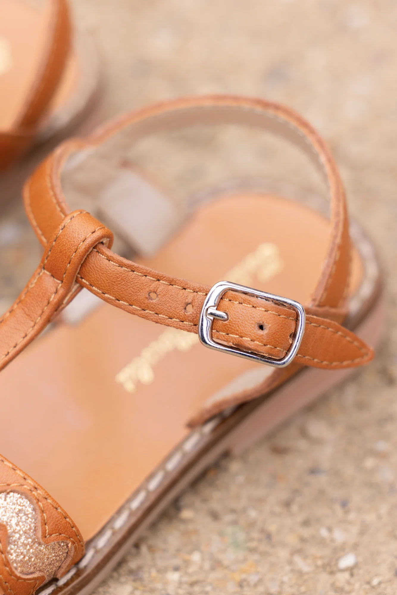 Sandales - Cuir Croquet Marron - Image 3