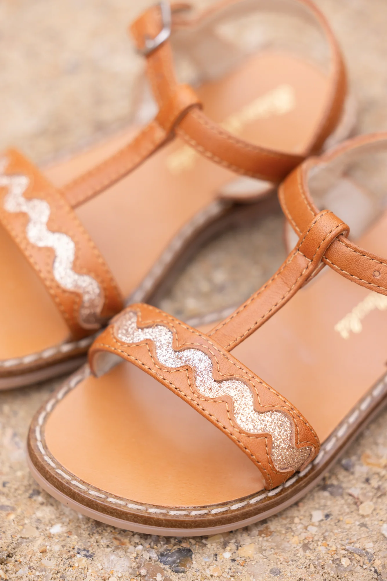 Sandales - Cuir Croquet Marron - Image 4