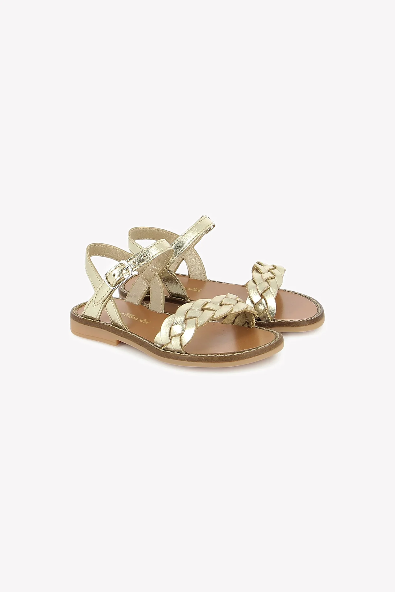 Sandales - Cuir Platine - Image 4