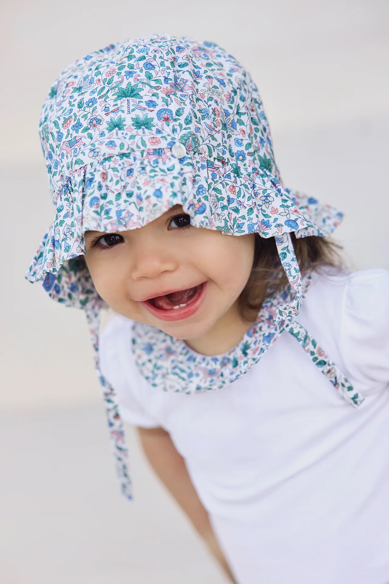 Bob - Marine coton imprimé tissu liberty