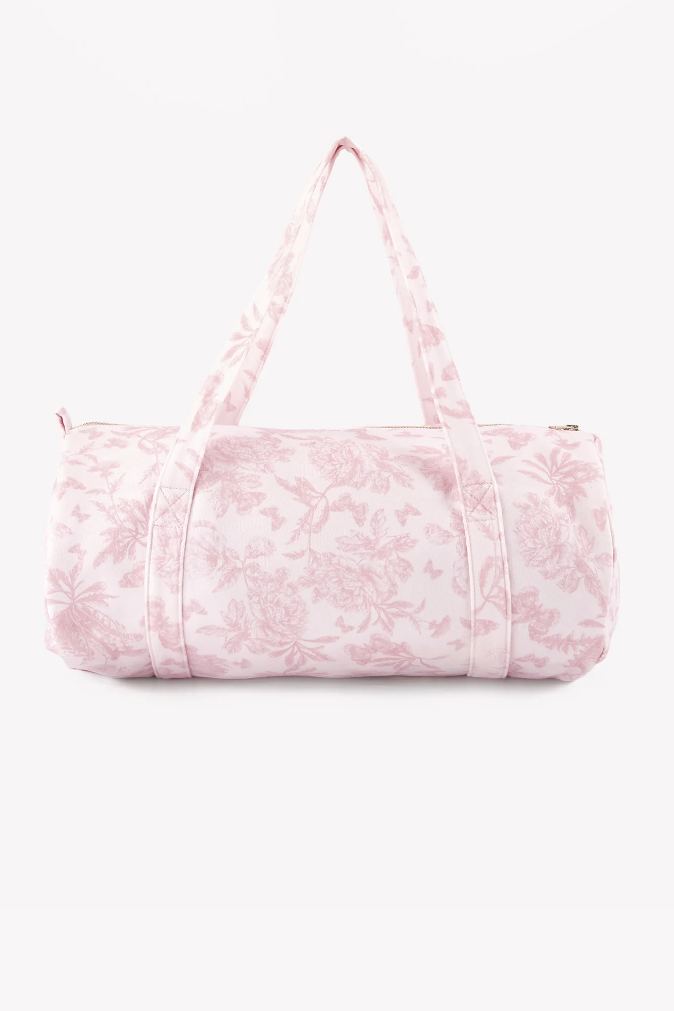Sac - Rose coton imprimé inspiration Toile de Jouy - Image 5