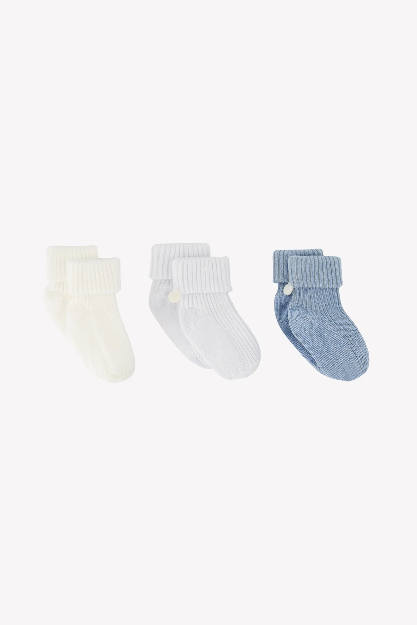 Kit chaussettes - Bleu horizon coton - Image 2