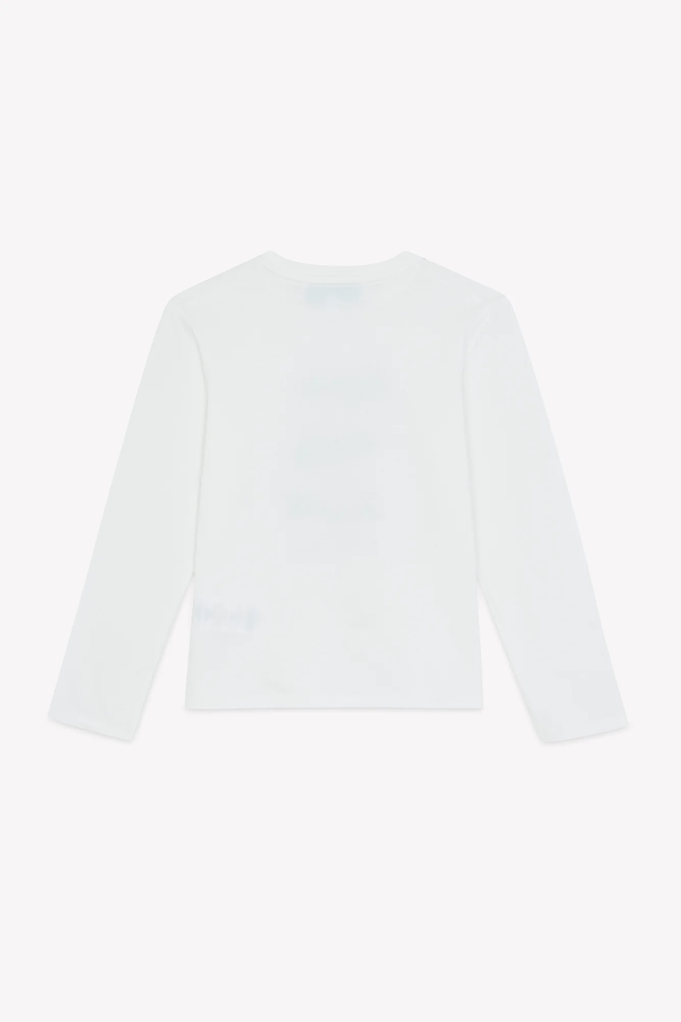 T-shirt - Moutarde coton imprimé - Image 4