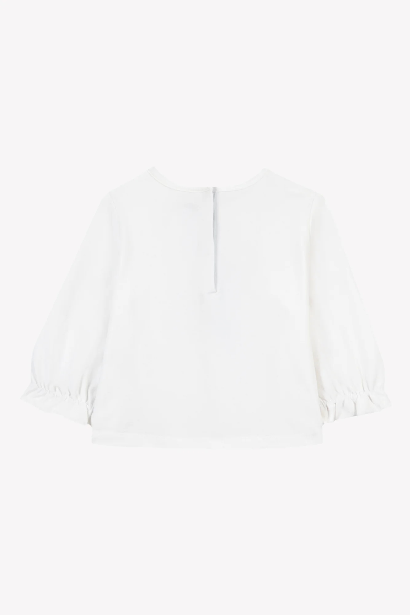 T-shirt - Ecru coton imprimé souris - Image 4